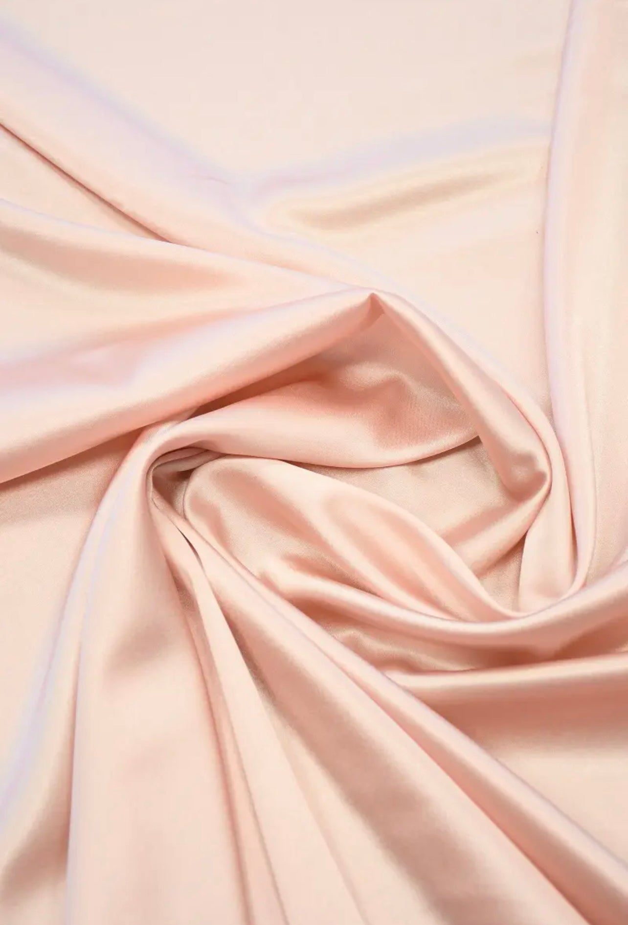 Light Peach Duchesse Satin Fabric, Light Peach Bridal Shiny Satin by yard, Peach Heavy Satin Fabric for Wedding Dress, peach duchesse gown, satin for woman, satin in demand, best satin, premium satin, satin for pajama, buy satin online