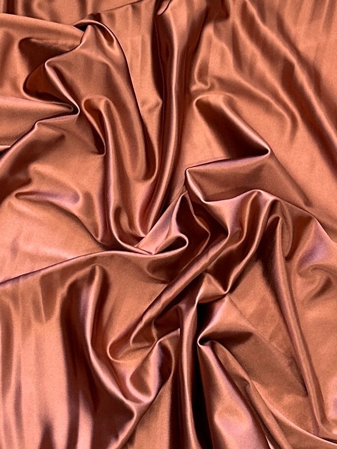 copper nylon spandex, dark red nylon spandex, dark brown nylon spandex, maroon nylon spandex, shiny nylon spandex for woman, shiny nylon for bride, spandex for swim wear, premium spandex, spandex on sale, low price spandex