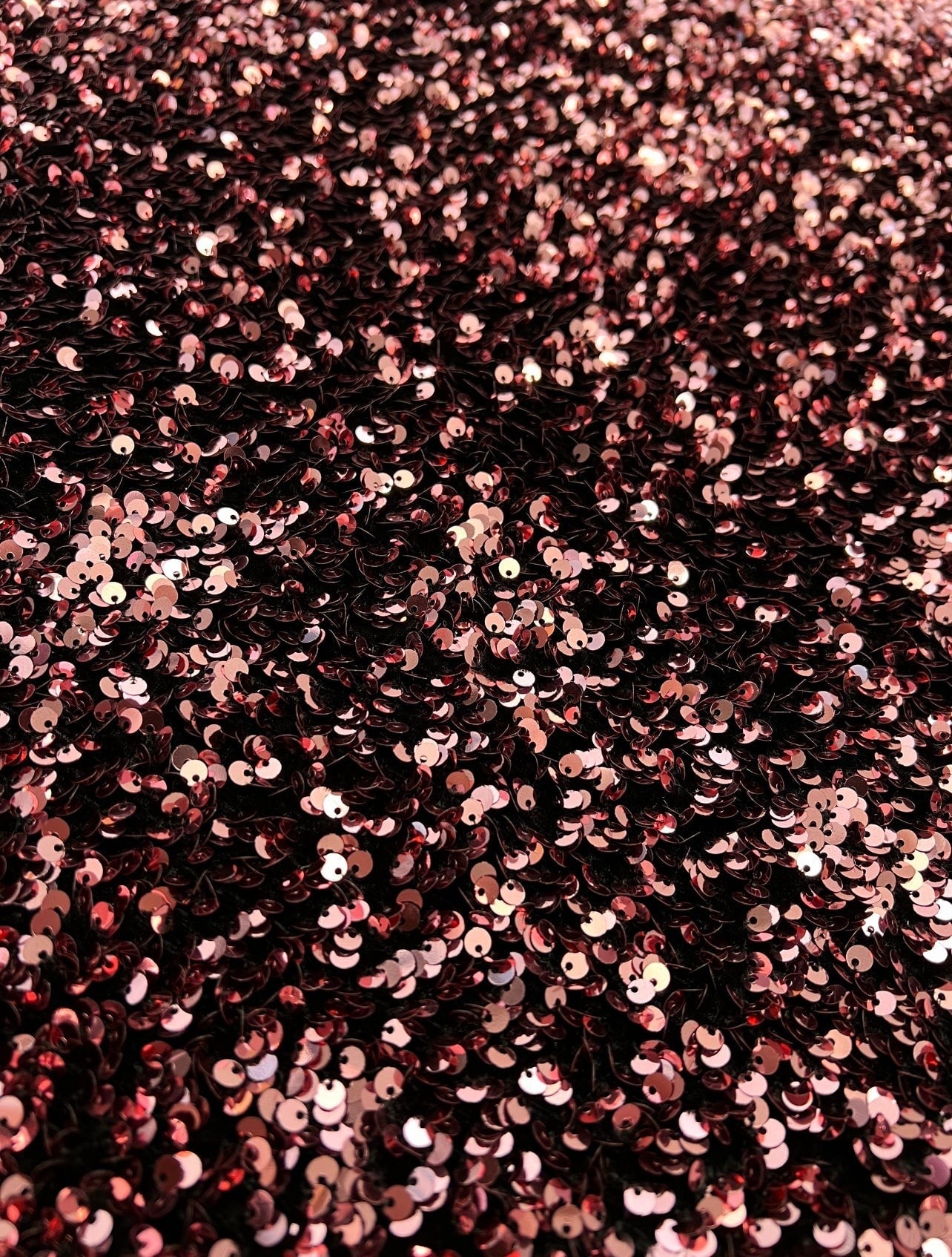 Iridescent Burgundy Sequin on Velvet, Burgundy sequin on velvet, maroon sequin on velvet, Iridescent sequin on velvet, velvet on discount, velvet on sale, buy velvet online, kikitextile velvet, premium velvet, velvet for gown, velvet for woman, velvet for bride 