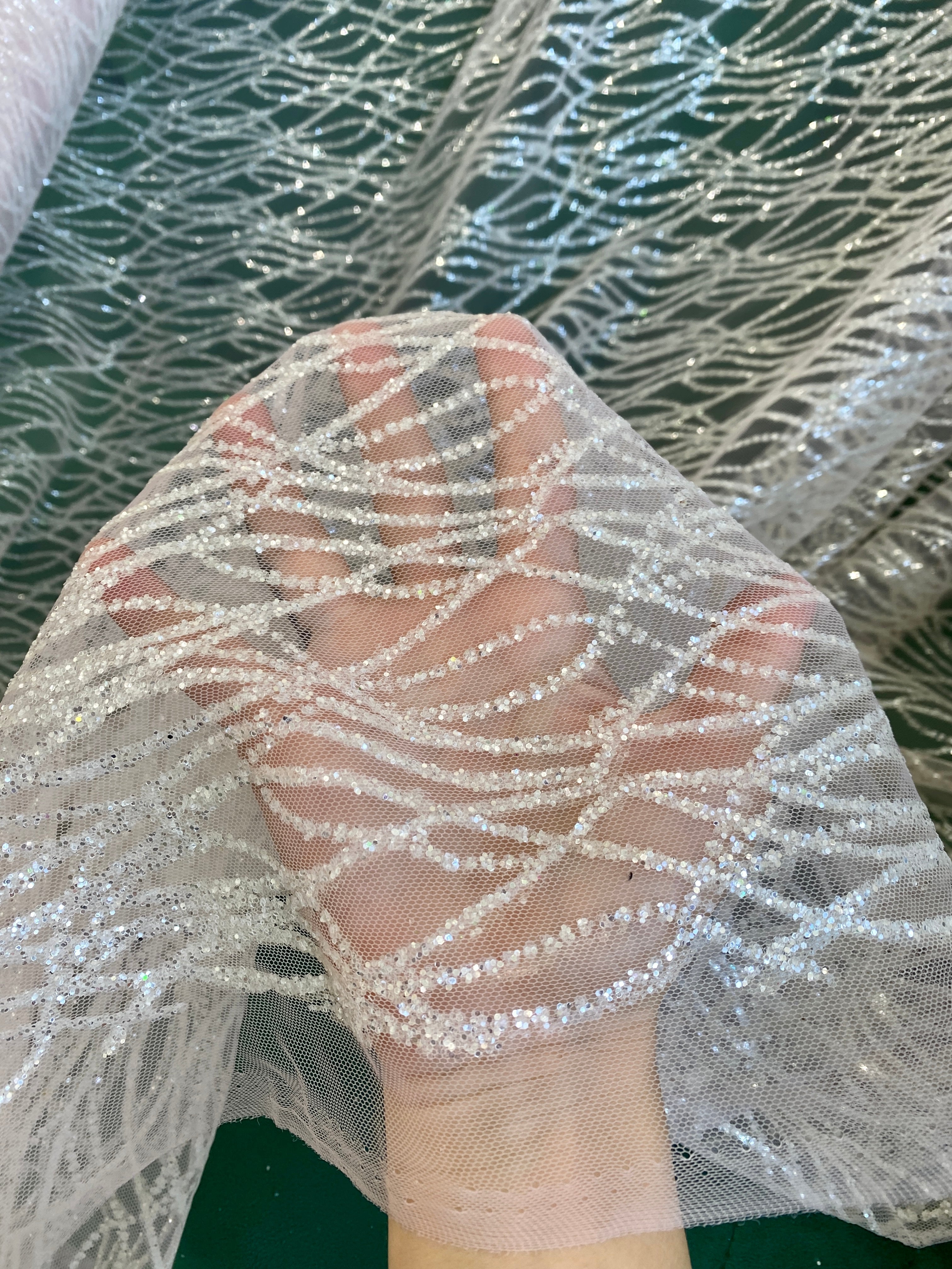 Blush Glitter Lace, pink  glitter lace, light pink Lace, rose pink lace for woman, lace for bride,  lace on discount, lace on sale, premium lace, kiki textile lace, lace for party wear dresses, lace on mesh