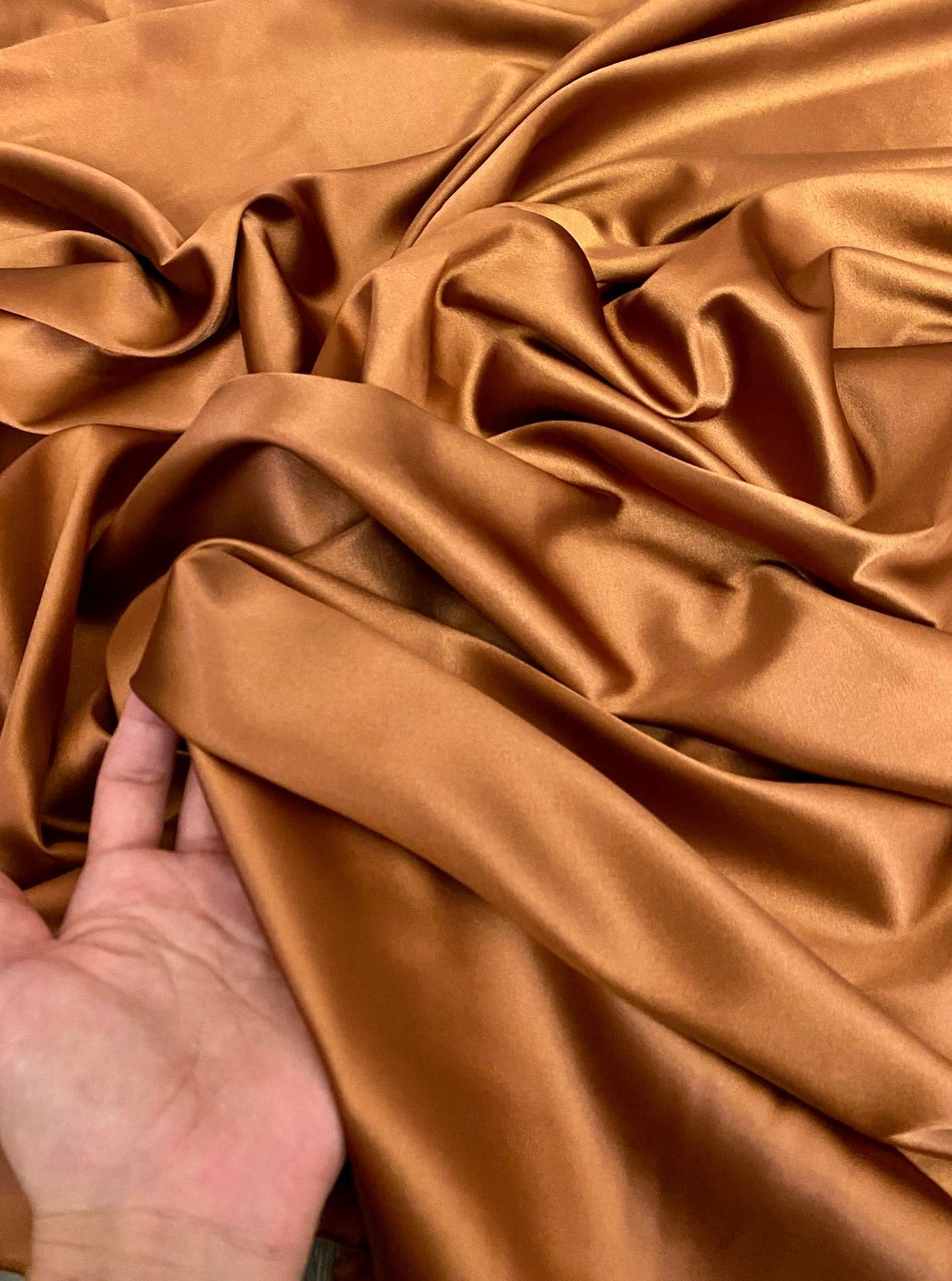  rust stretch silk, stretch silk charmeuse. bridal silk, burnt orange stretch silk. burnt orange bridal silk, bridal satin burnt orange