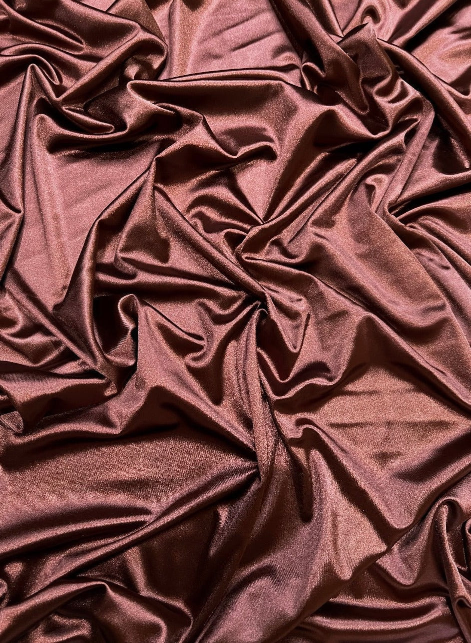 bronze milliskin spandex, dark brown milliskin spandex, light brown milliskin spandex, bronze spandex for woman, bronze spandex for bride, spandex for swim wear, premium spandex, spandex on sale, low price spandex