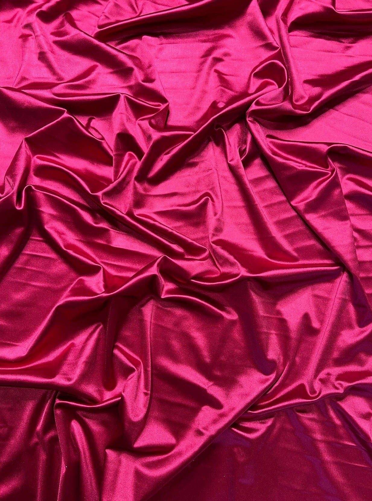 wine nylon spandex, wine red spandex, hot pink nylon spandex, pink fabric online, kiki textiles, fabric for leggings, wholesale fabric USA, shiny fabric, solid legging fabric, fabric for crafts, fabric for clothes, fabric for dress