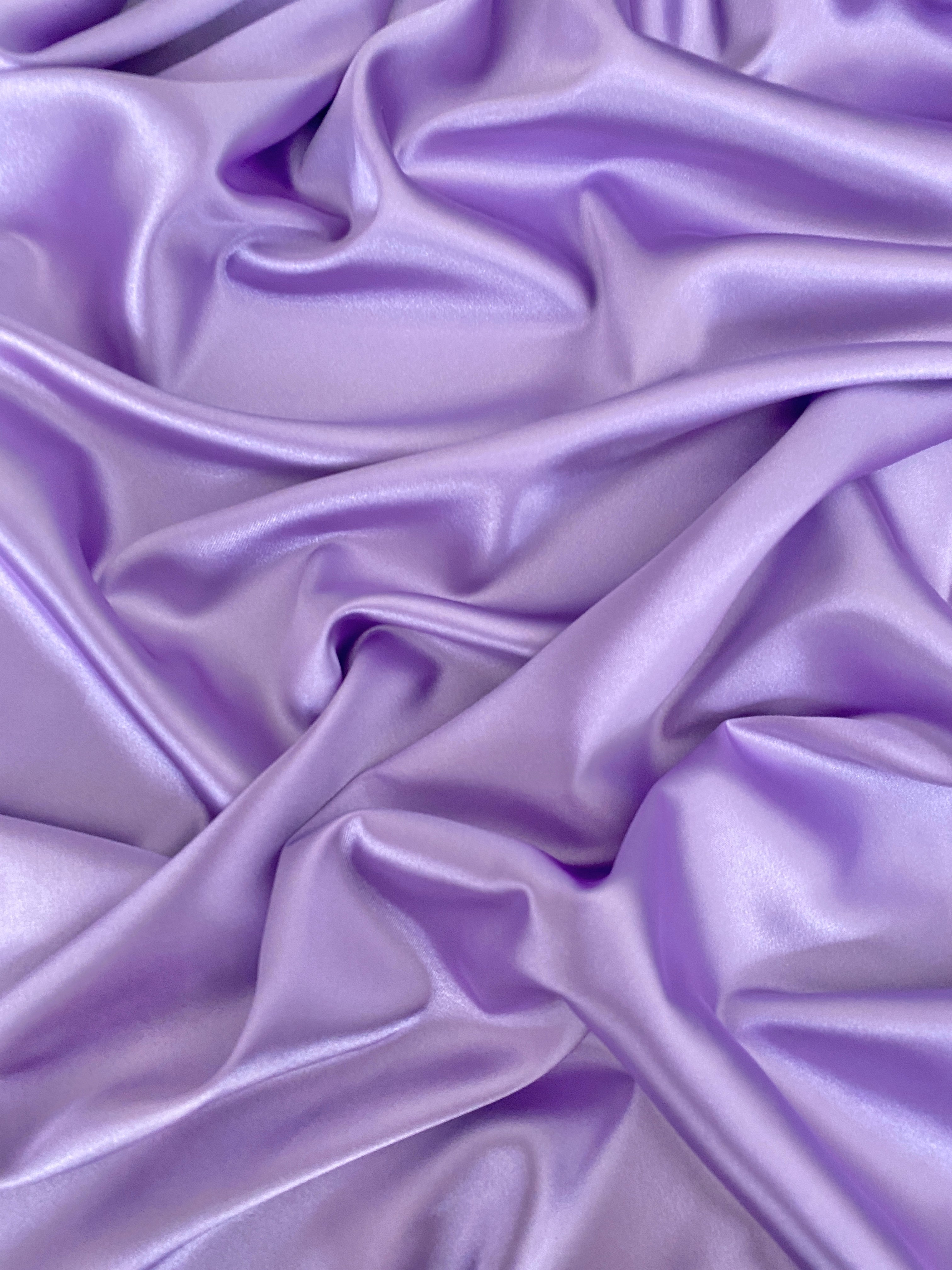 lavender silky stretch satin, magenta silky stretch satin, purple silky stretch satin, silky stretch satin for woman, silky stretch satin for bride, silky stretch satin on discount, silky stretch satin on sale, best quality silky stretch satin