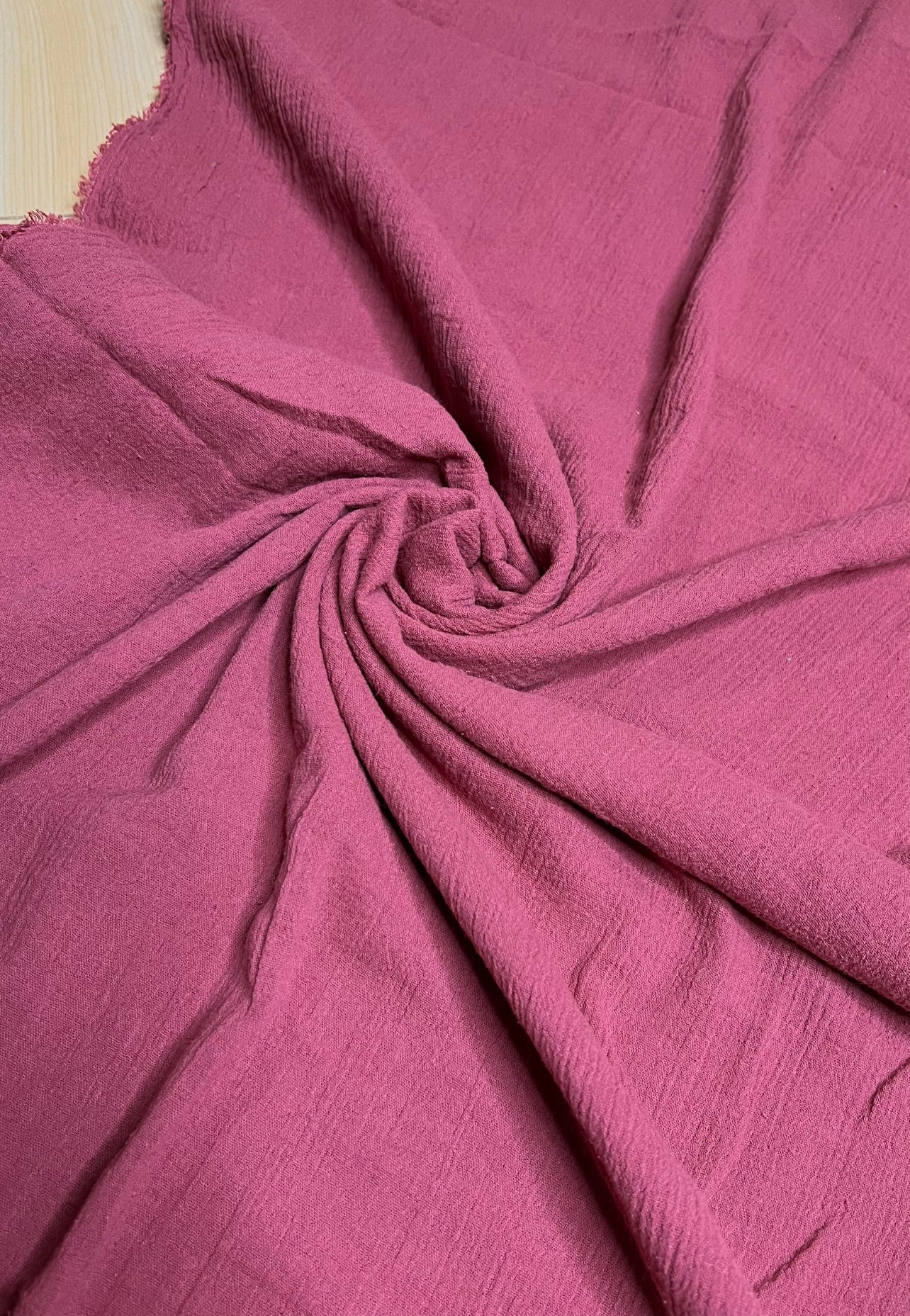 mauve Cotton Gauze, cotton gauze fabric, purple gauze fabric, light purple gauze, cotton for woman, double gauze cheap, coton gauze for bride, cotton gauze in low price