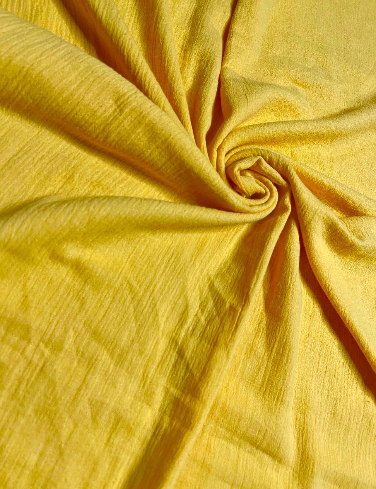 yellow Cotton Gauze, cotton gauze fabric, lemon gauze fabric, light yellow gauze, cotton for woman, double gauze cheap, coton gauze for bride, cotton gauze in low price