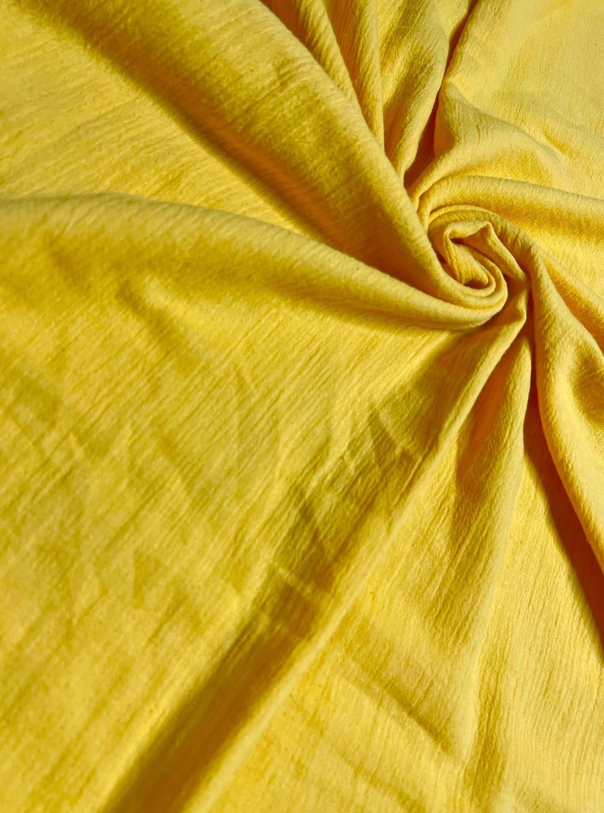 yellow Cotton Gauze, cotton gauze fabric, lemon gauze fabric, light yellow gauze, cotton for woman, double gauze cheap, coton gauze for bride, cotton gauze in low price