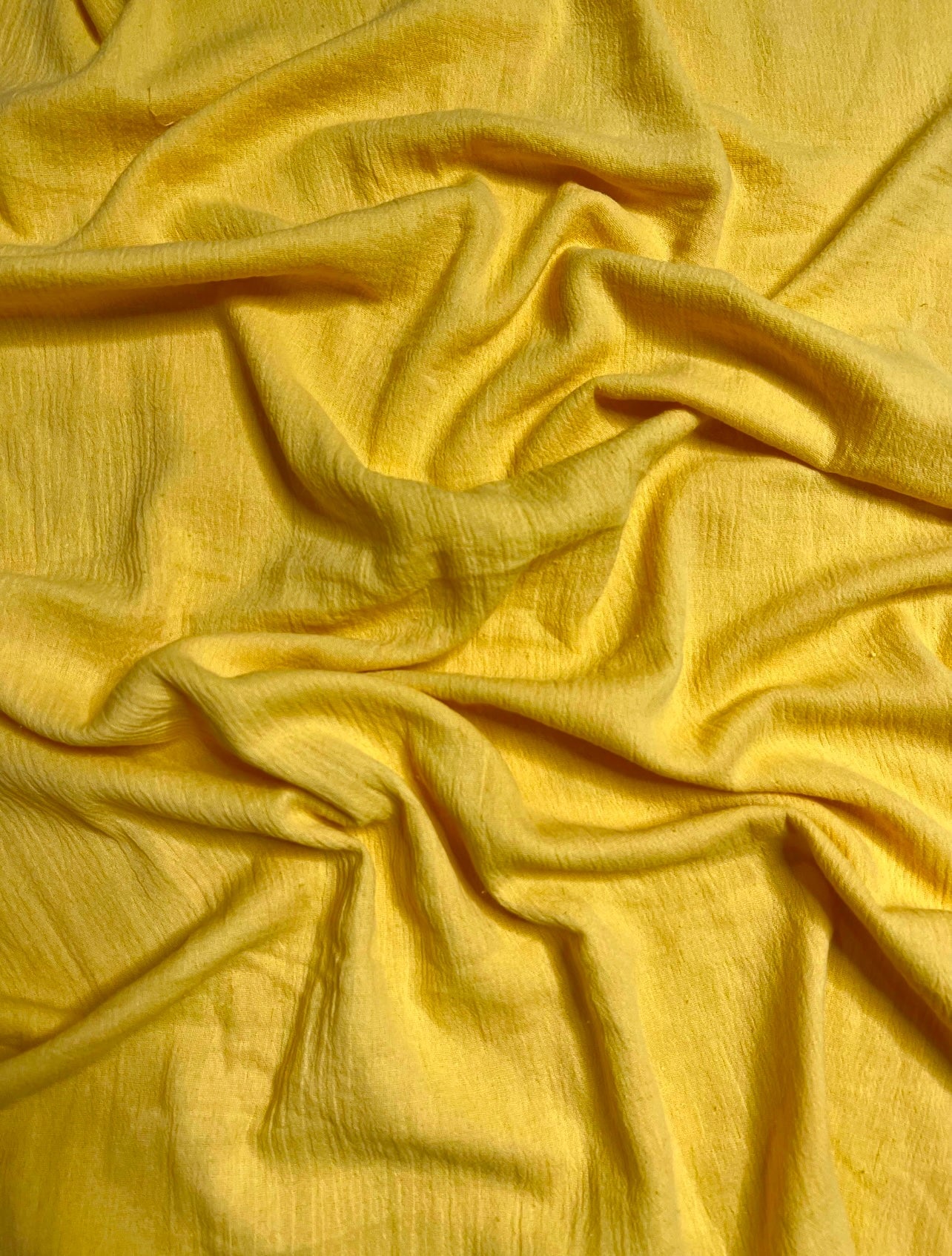 yellow Cotton Gauze, cotton gauze fabric, lemon gauze fabric, light yellow gauze, cotton for woman, double gauze cheap, coton gauze for bride, cotton gauze in low price