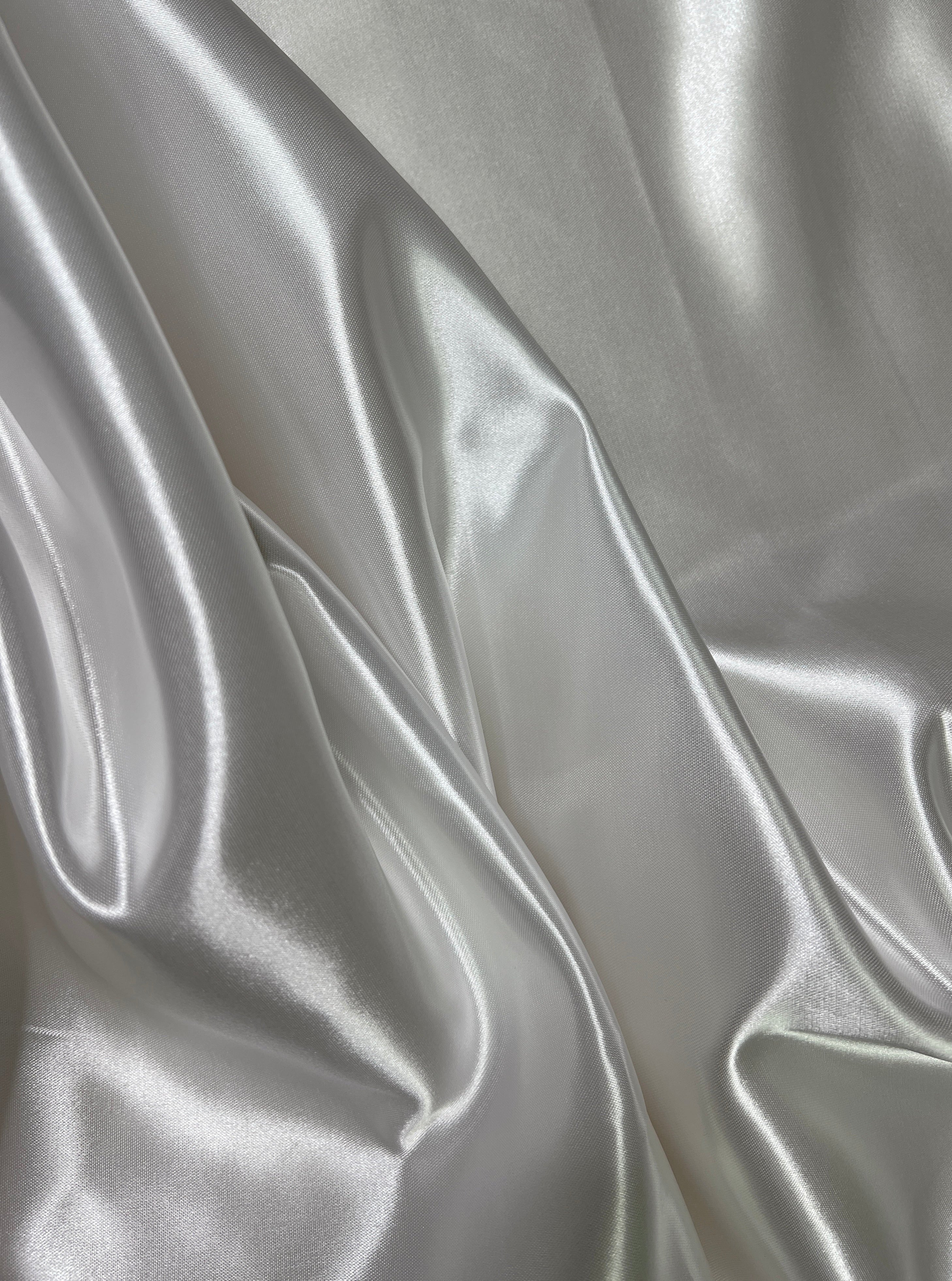 white satin, silver satin for woman, grey premium satin, white best quality satin, silver luxury satin, white satin kikitextile, off white buy satin online, brigth white online textile store, white cheap satin, silver satin on sale