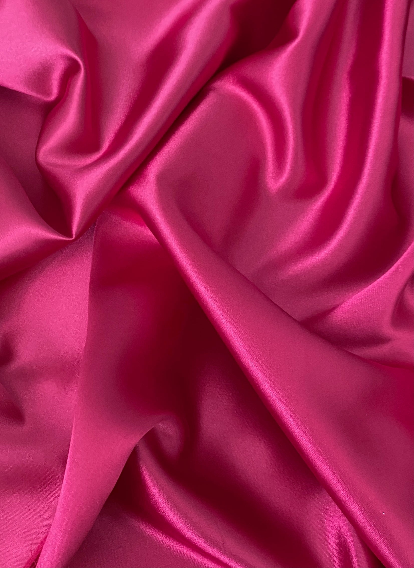 dusty rose silky stretch satin, hot pink silky stretch satin, pink silky stretch satin, silky stretch satin for woman, silky stretch satin for bride, silky stretch satin on discount, silky stretch satin on sale, best quality silky stretch satin