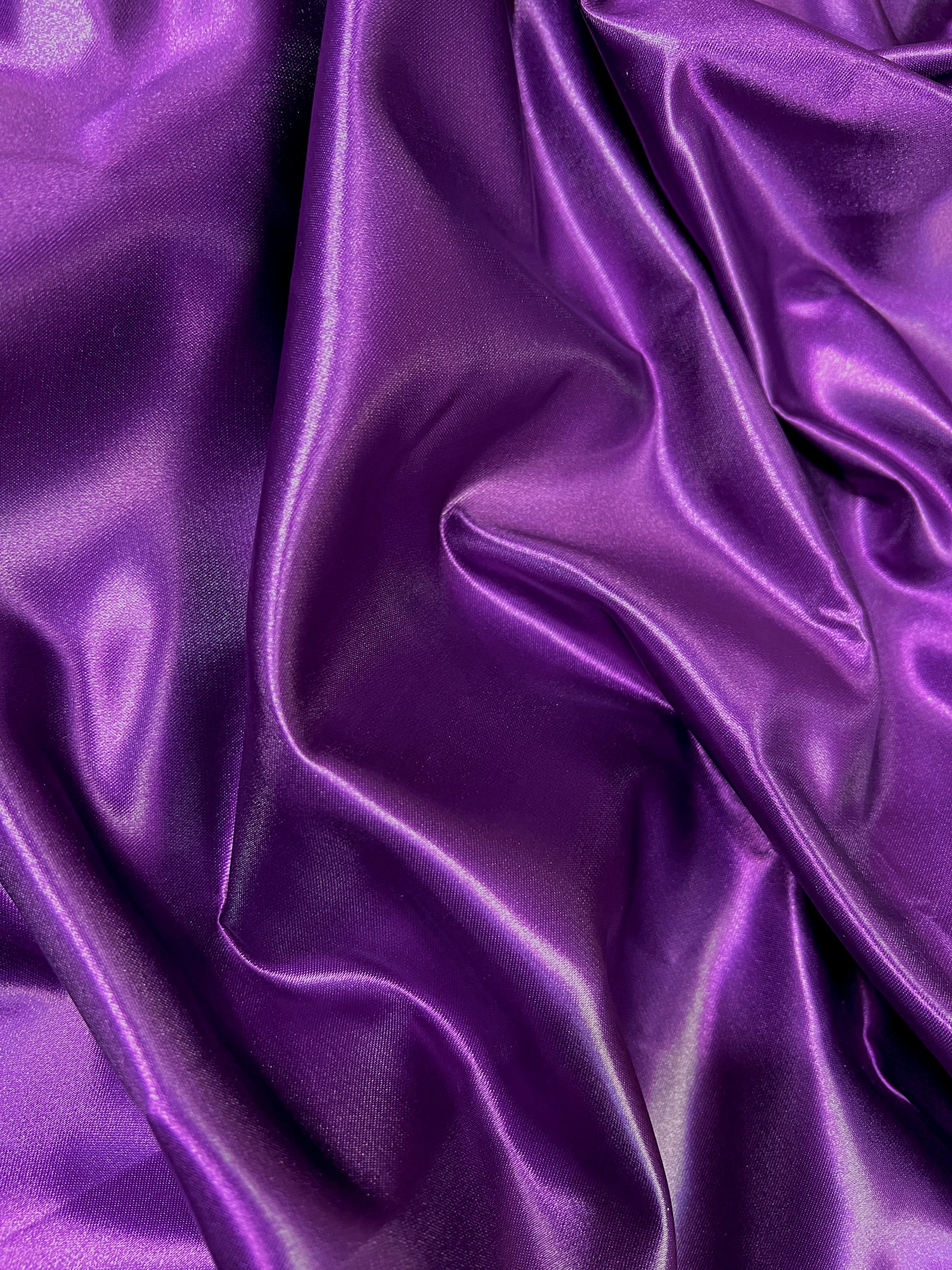 Plum Duchesse Satin Fabric, Plum Bridal Shiny Satin by yard, Light Purple Heavy Satin Fabric for Wedding Dress, satin for woman, satin usa, premium satin, best quality satin, satin for woman, stretch satin, cheap satin