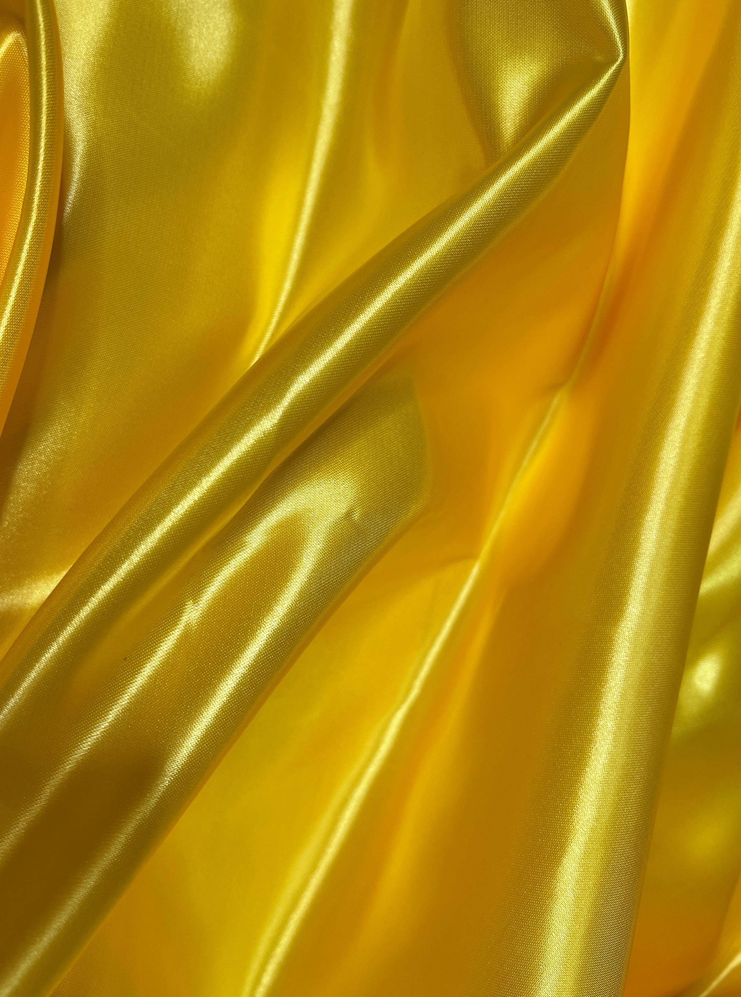 Gold duchesse satin, gold satin for woman, yellow premium satin, gold yellow best quality satin, yellow luxury satin, gold satin kikitextile, gold buy satin online, golden online textile store, yellow cheap satin, yellow satin on sale