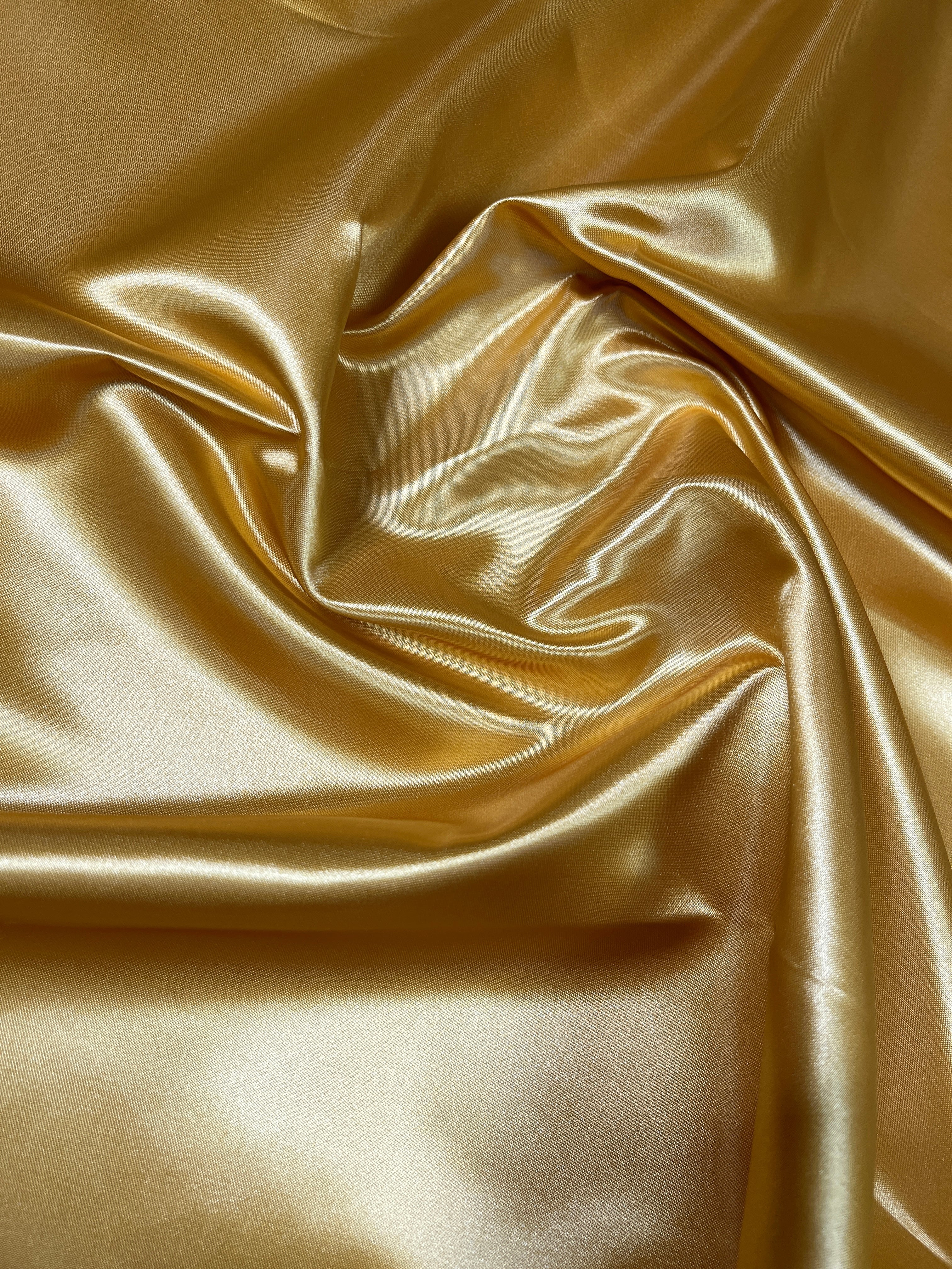 Mustard Duchesse Satin Fabric, Mustard Bridal Shiny Satin by yard, Light Yellow Heavy Satin Fabric for Wedding Dress, mustard dress for woman, mustard fabric, best quality satin, premium satin, cheap satin, buy satin online, kiki textile satin, dark mustard fabric, light mustard fabric