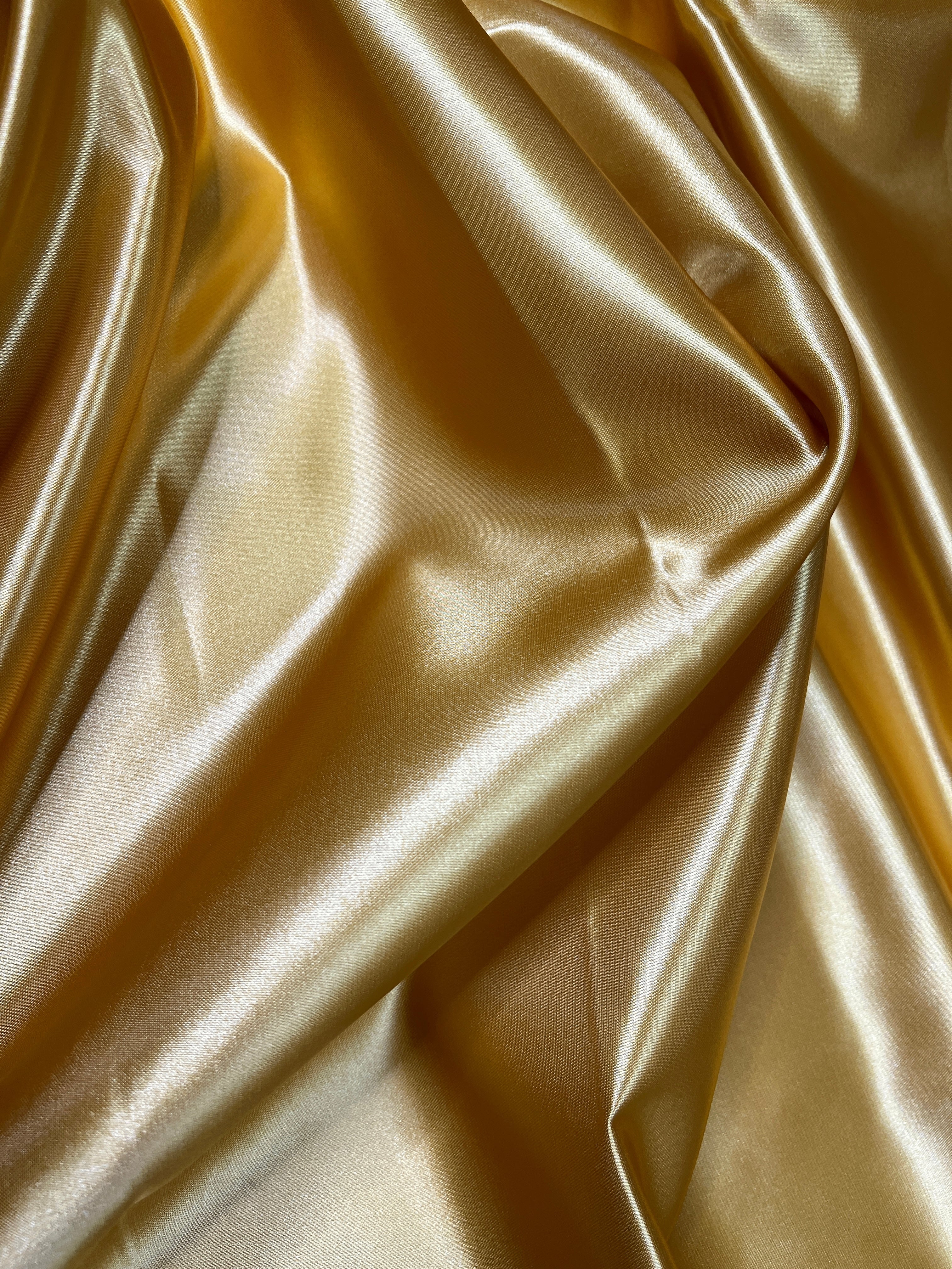 Mustard Duchesse Satin Fabric, Mustard Bridal Shiny Satin by yard, Light Yellow Heavy Satin Fabric for Wedding Dress, mustard dress for woman, mustard fabric, best quality satin, premium satin, cheap satin, buy satin online, kiki textile satin, dark mustard fabric, light mustard fabric
