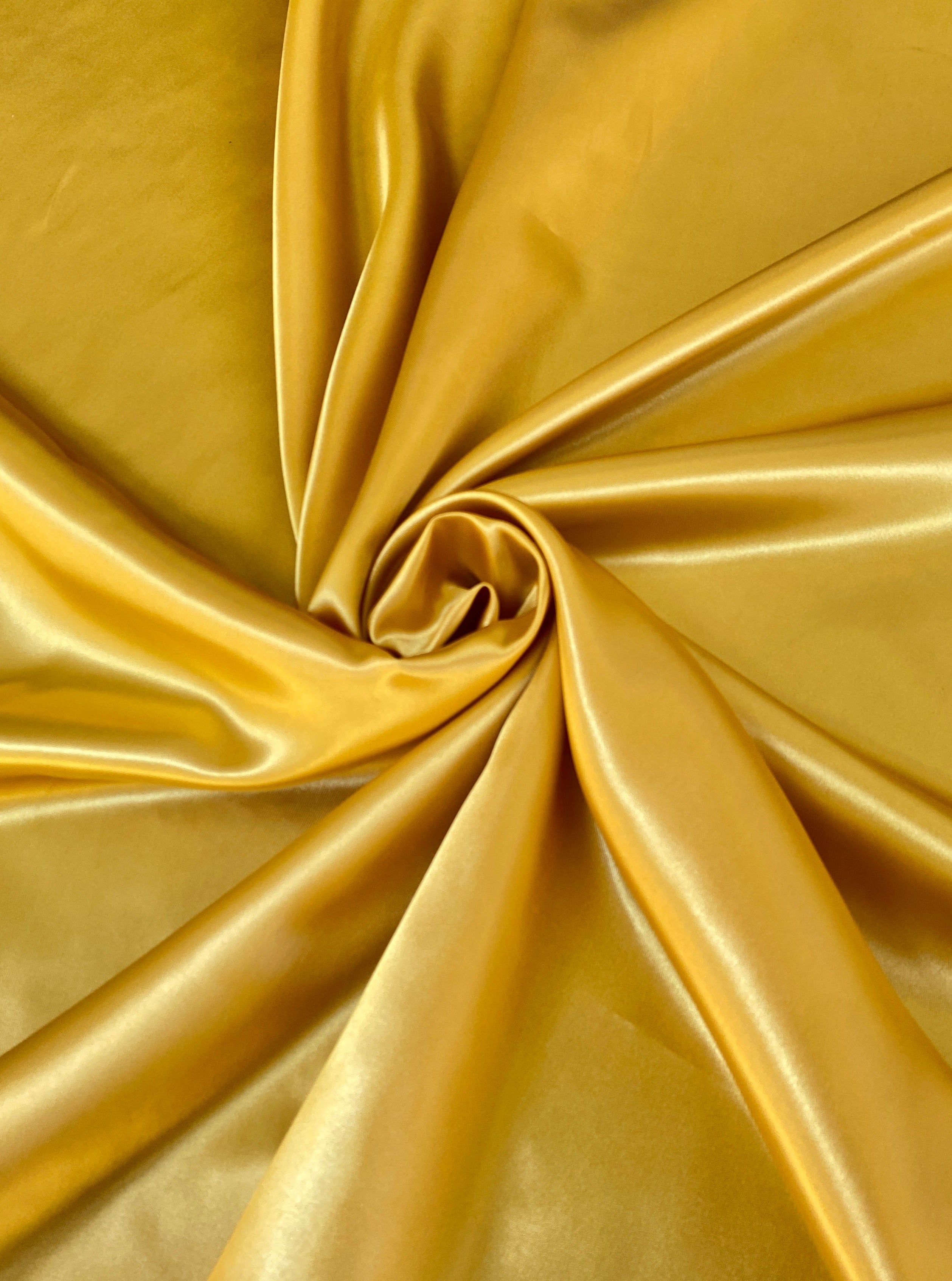 Gold yellow satin, gold satin for woman, yellow premium satin, gold yellow best quality satin, yellow luxury satin, gold satin kikitextile, gold buy satin online, golden online textile store, yellow cheap satin, yellow satin on sale