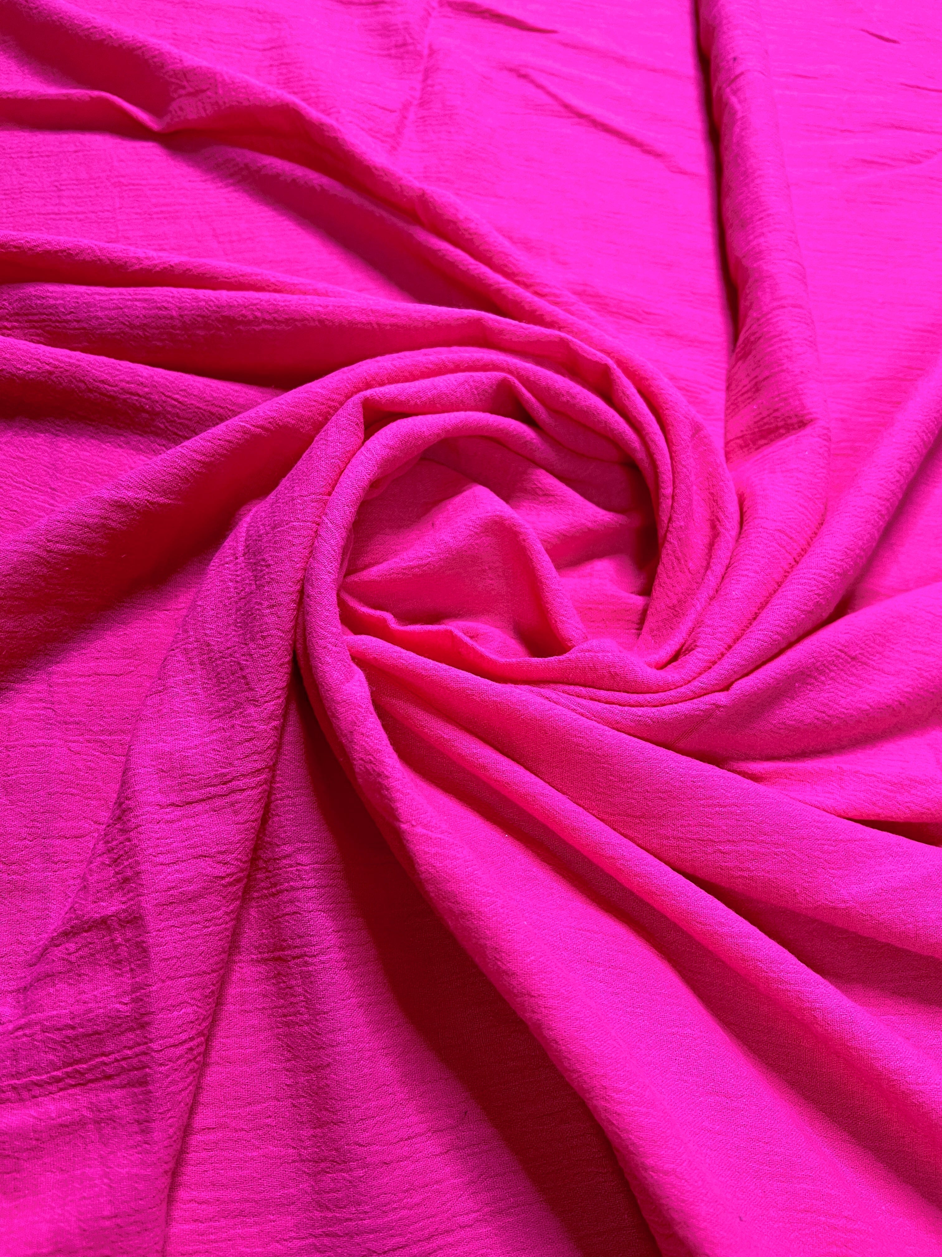 hot pink Cotton Gauze, cotton gauze fabric, pink gauze fabric, light pink gauze, cotton for woman, double gauze cheap, coton gauze for bride, cotton gauze in low price