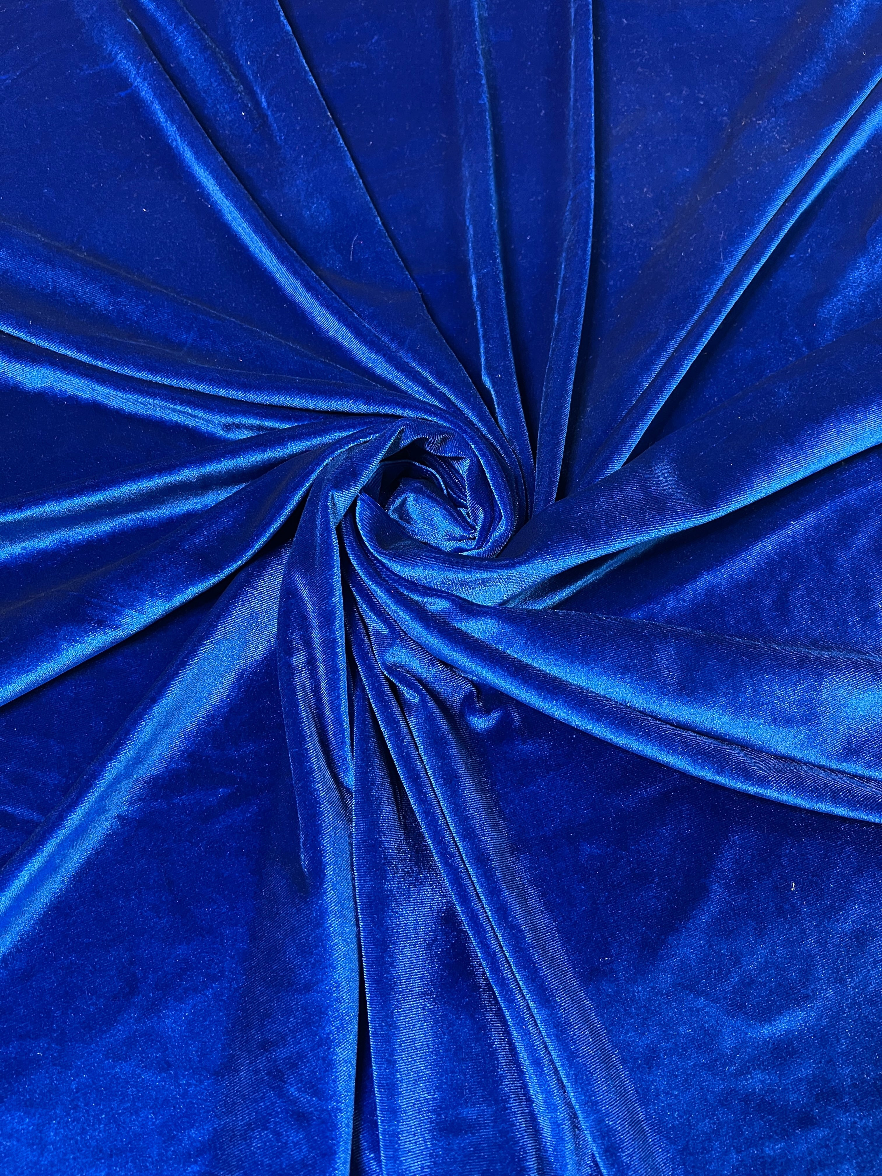 Royal Blue Velvet – KikiTextiles