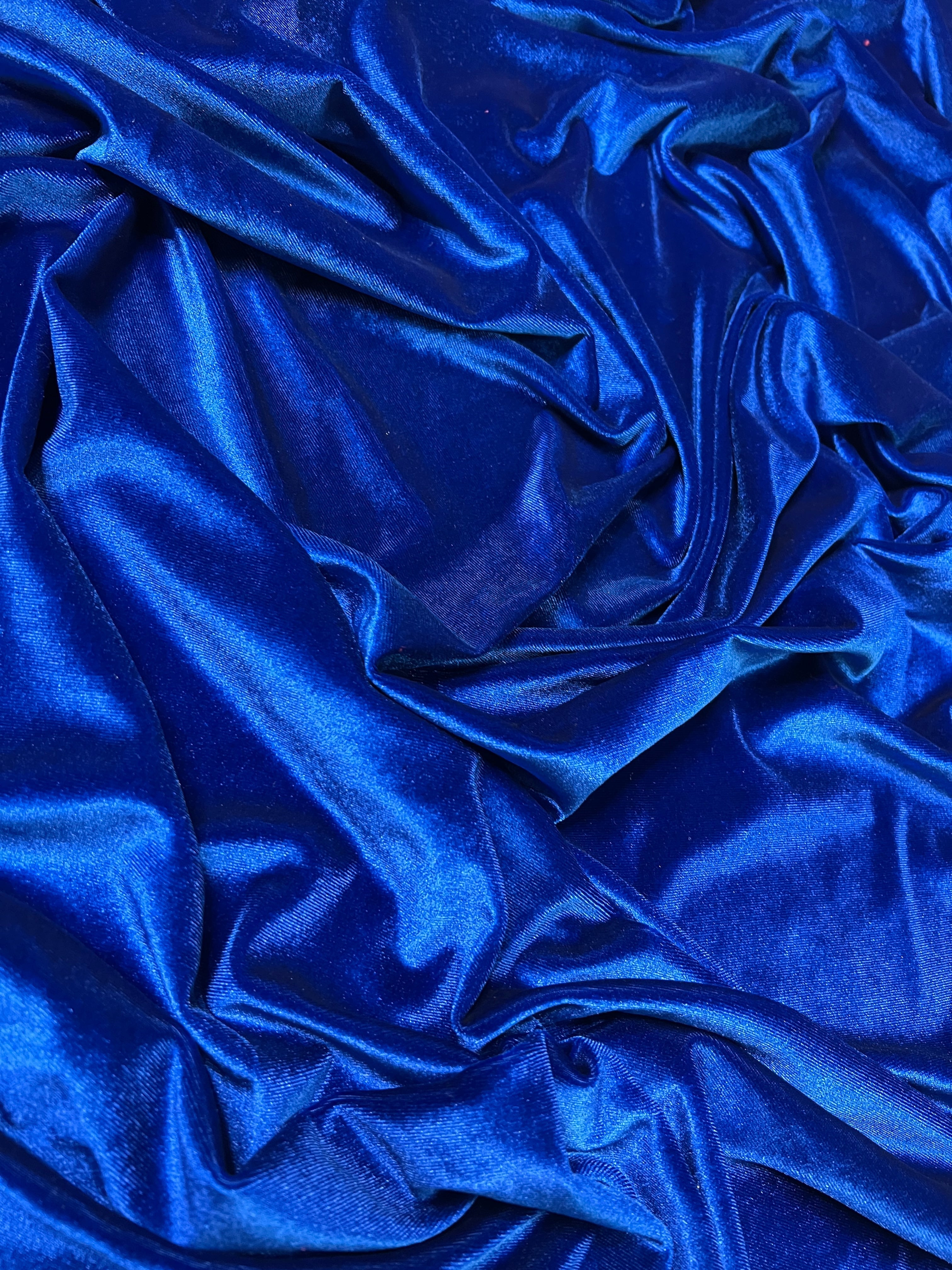 Royal Blue Velvet – KikiTextiles