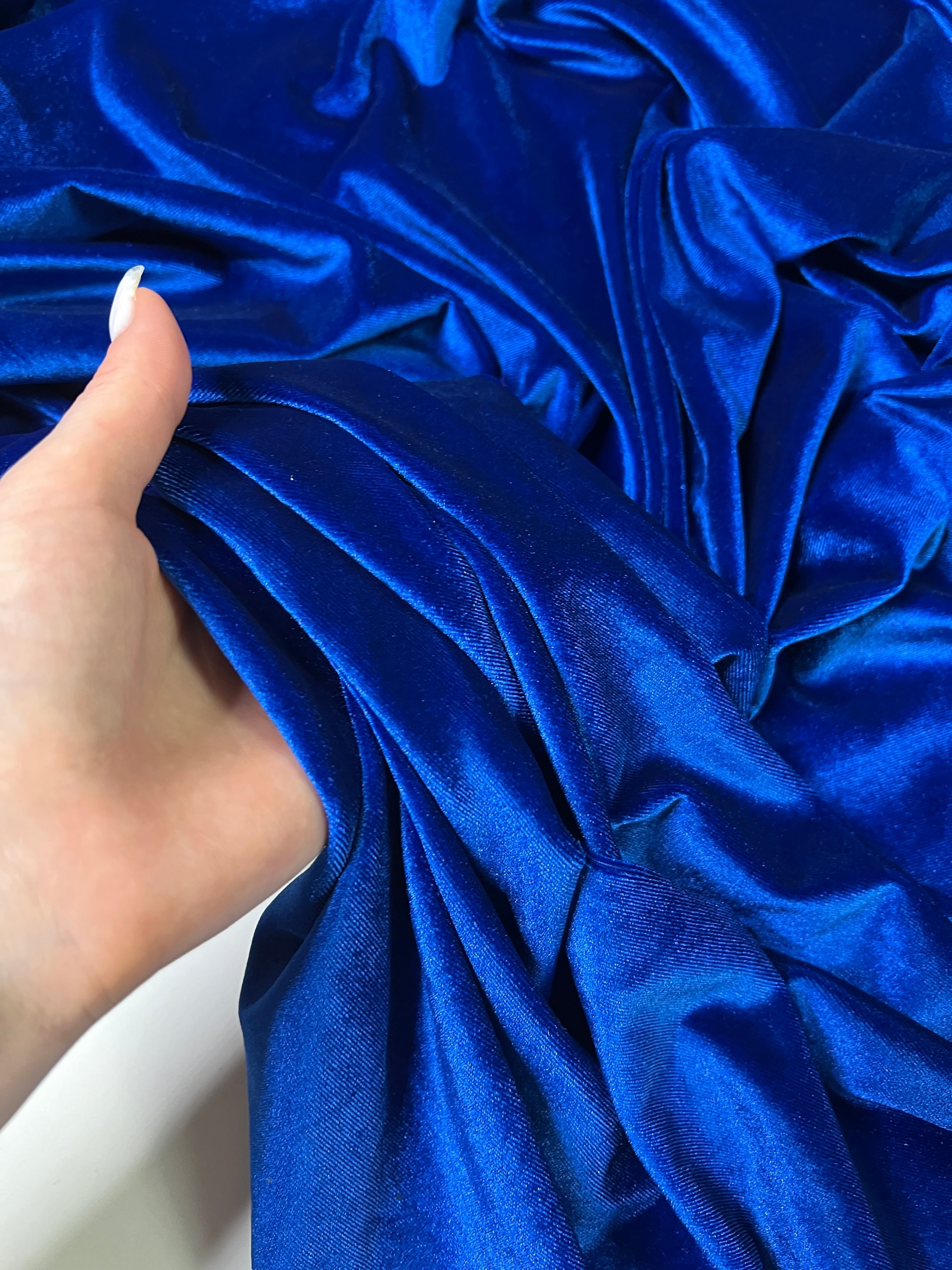 royal blue velvet, blue velvet, light blue velvet, dark blue velvet, emrald blue velvet, velvet for woman, velvet for bride, velvet for party wear dresses, velvet on discount, velvet on sale, buy velvet online