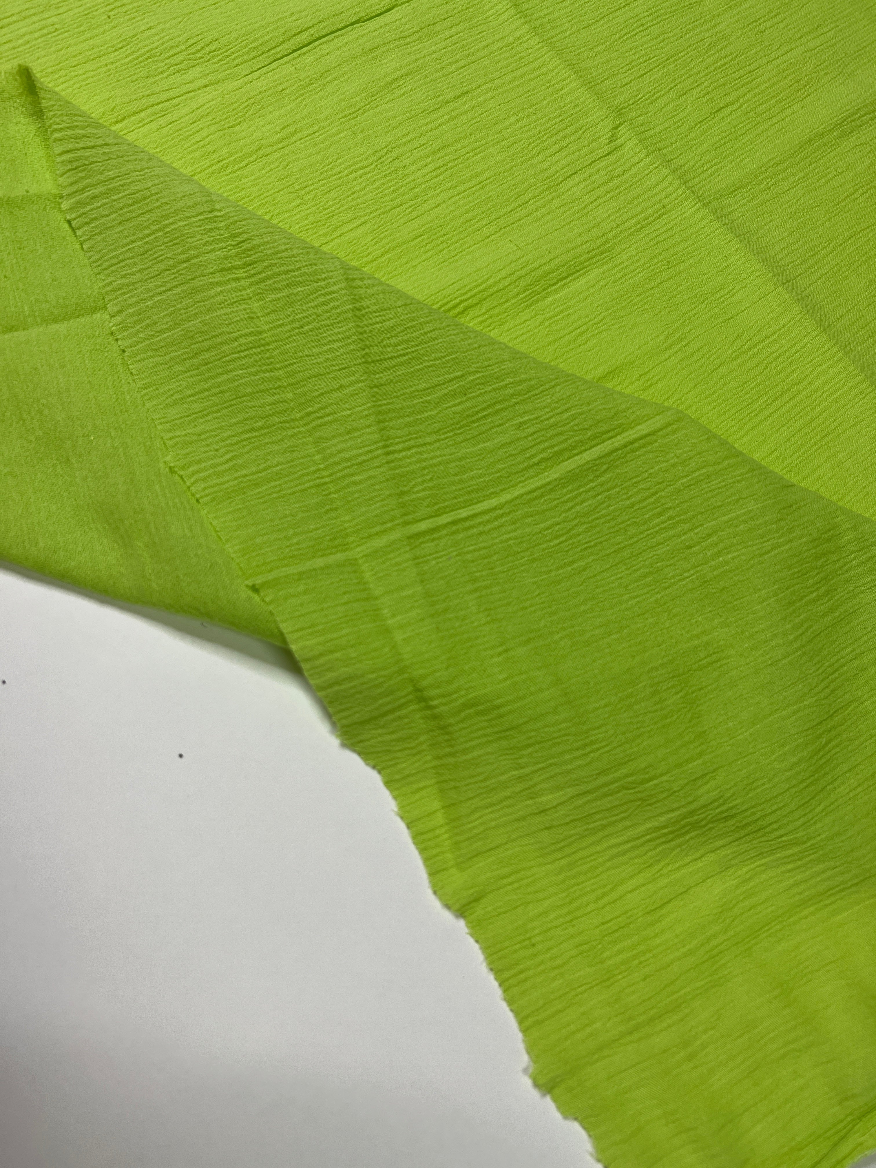 Neon Green Cotton Gauze, cotton gauze fabric, green gauze fabric, dark green gauze, cotton for woman, double gauze light green, coton gauze for bride, cotton gauze in low price