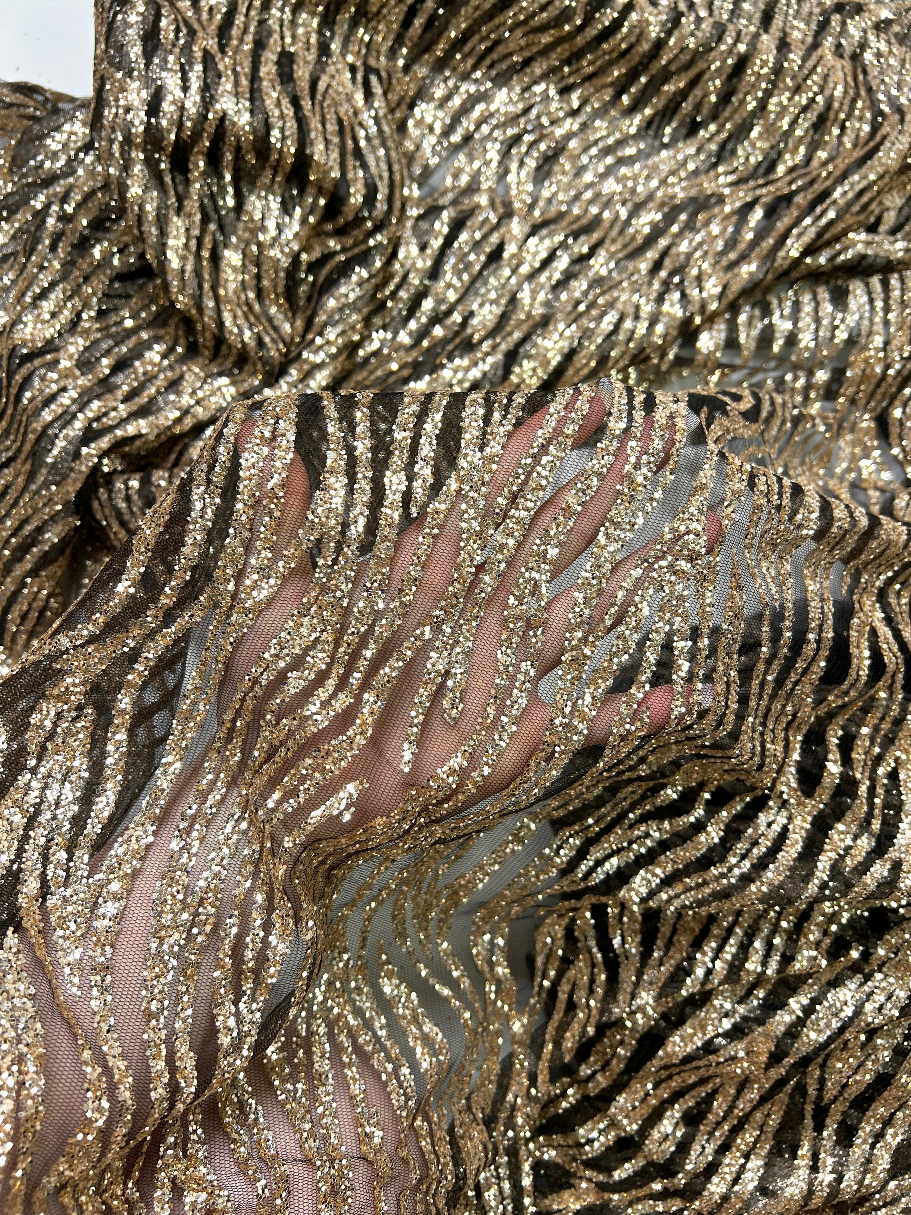Gold Glitter on Black Mesh Lace, dusty Gold Glitter on Black Mesh Lace, dark gold Glitter on Black Mesh Lace, light gold Glitter on Black Mesh Lace, Gold Glitter on Black Mesh Lace for woman,Gold Glitter on Black Mesh Lace for bride, Gold Glitter on Black Mesh Lace in low price,cheap Gold Glitter on Black Mesh Lace, Gold Glitter on Black Mesh Lace on sale