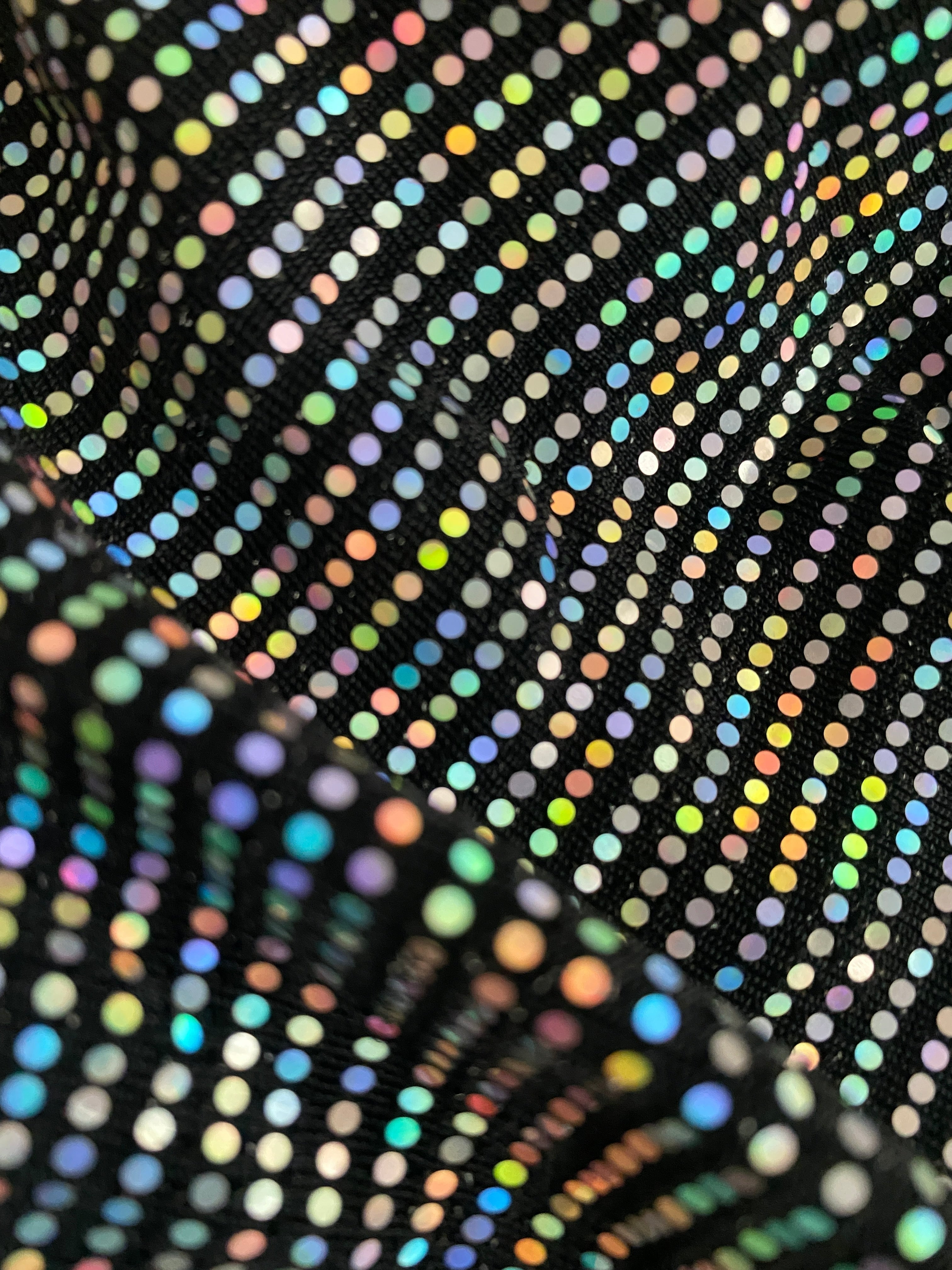 rainbow spandex fabric, hologram fabric, hologram spandex knit, hologram sequin fabric, flat mirror sequin fabric, rainbow sequin fabric stretch, rainbow sequins spandex material, disco ball fabric, fabric for swimwear, costume wear spandex fabric, cosplay stretch fabric, 4 way stretch sequin fabric, multicolor mirror sequin fabric, multicolor hologram knit