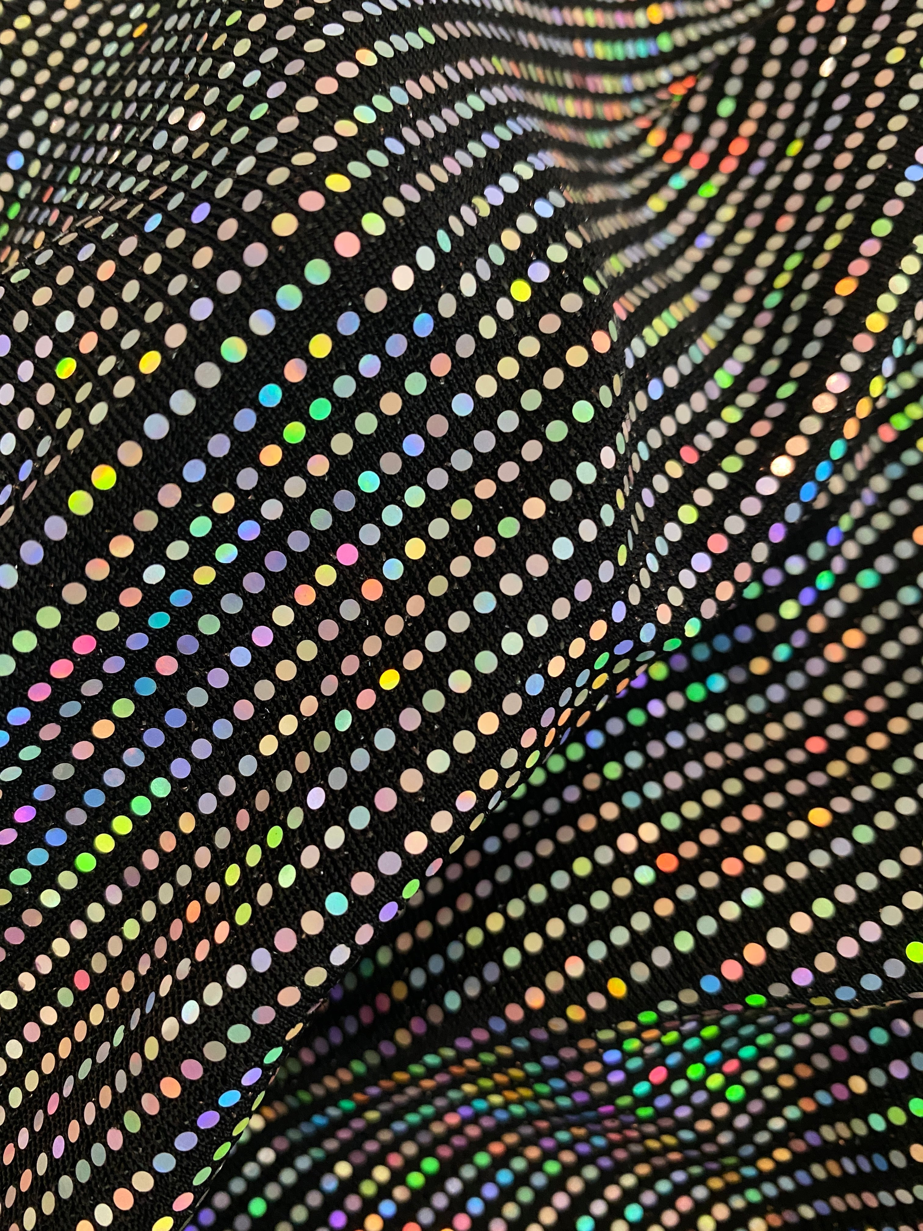 rainbow spandex fabric, hologram fabric, hologram spandex knit, hologram sequin fabric, flat mirror sequin fabric, rainbow sequin fabric stretch, rainbow sequins spandex material, disco ball fabric, fabric for swimwear, costume wear spandex fabric, cosplay stretch fabric, 4 way stretch sequin fabric, multicolor mirror sequin fabric, multicolor hologram knit