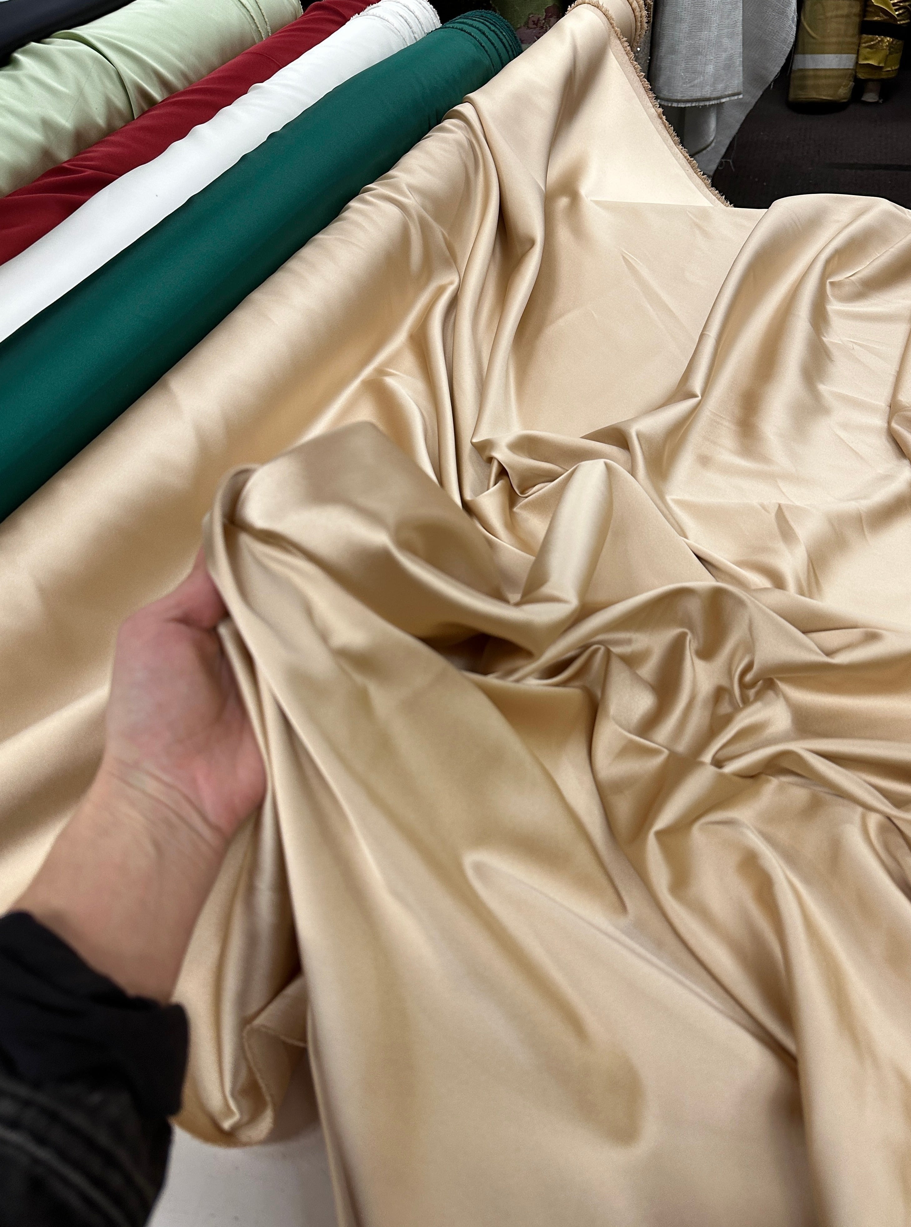 Champagne natural silk, champagne gold natural stretch silk, stretch silk, gold silk, champagne silk, champagne gold silk, 100% pure silk, luxury silk, gold silk for dresses, bridal satin, buy silk online, fancy silk, soft silk, buy cheap silk online, charmeuse satin, fabric by the yard silk, lining silk, stretch satin by the yard, shiny silk  fabric, silk charmeuse by the yard, stretch satin, fabric for dress, fabric store america, luxurious fabric, natural fabric, designer fabrics