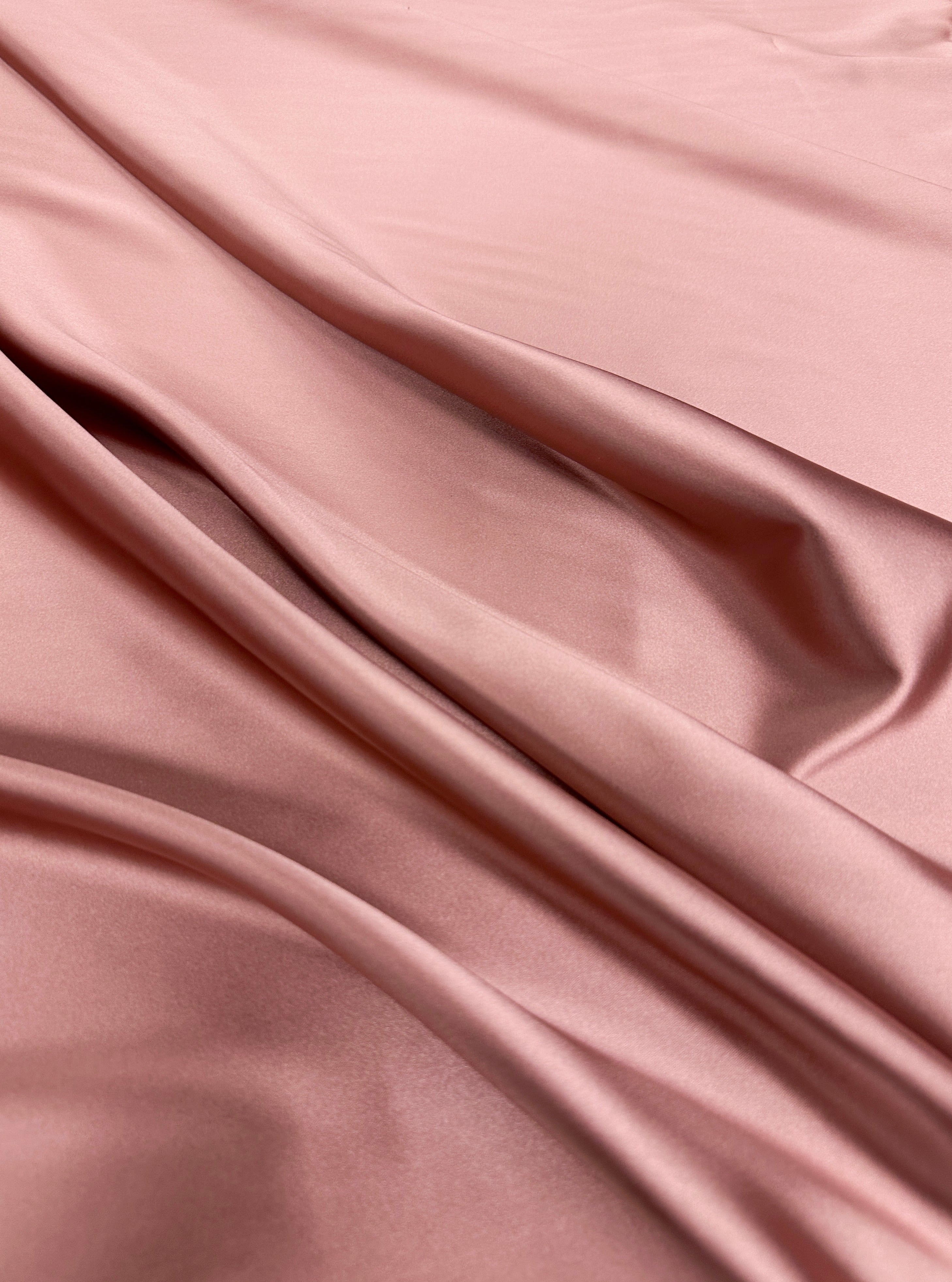 shiny silk fabric, solid silk, solid satin, stretch silk charmeuse, silk fabric by the yard, natural silk, pure silk, 100% pure silk, natural fabric, kiki textiles, online fabric store usa, luxurious fabric, silk satin online, fancy silk, soft silk, smooth silk, 100% natural silk, charmeuse satin, pink natural silk, pink silk, rusty rose natural silk, rusty rose silk, pink natural stretch silk, pink silk, baby pink silk, pink silk satin, light pink silk