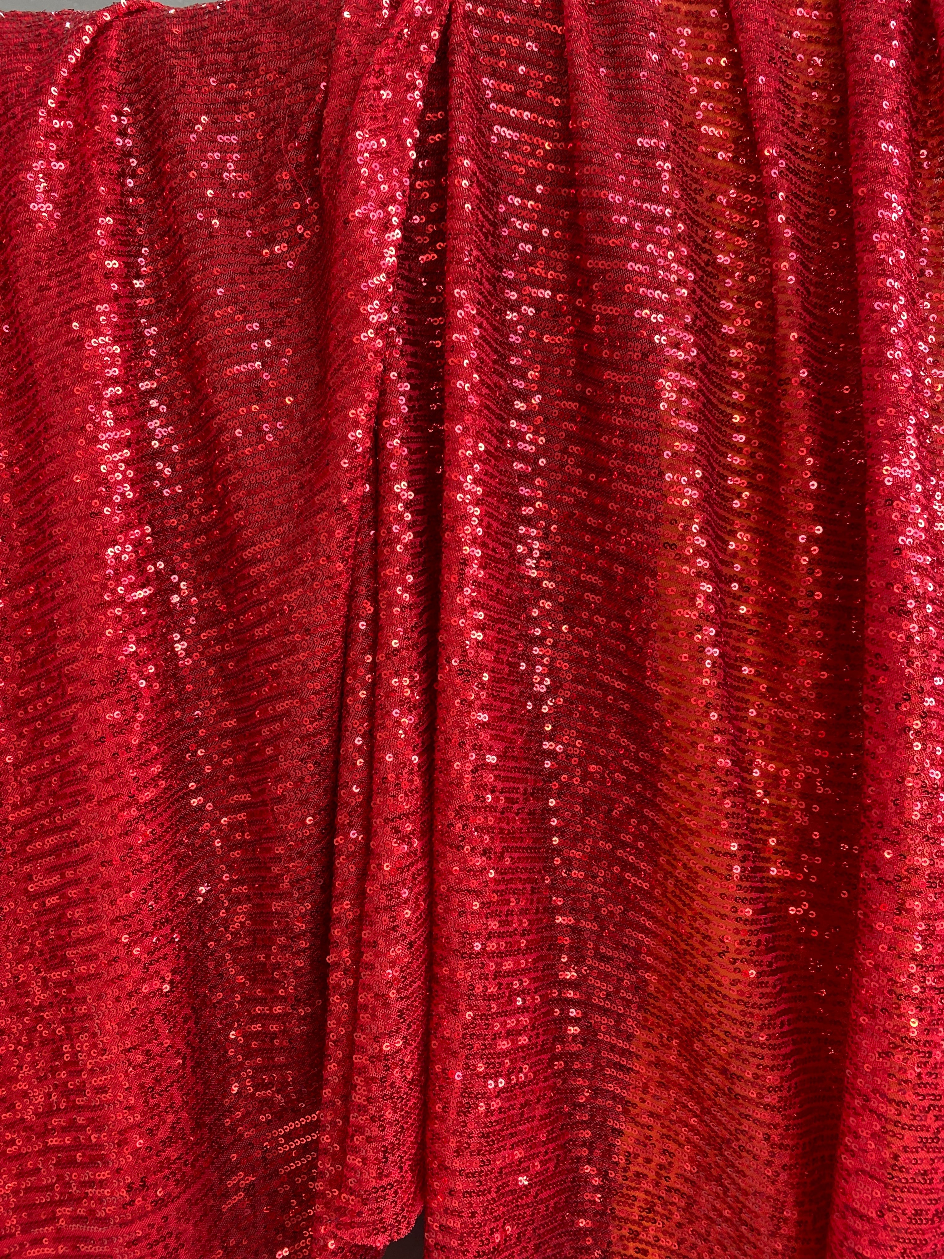 red Stretch Sequin Mesh, light red Stretch Sequin Mesh, dark red Stretch Sequin Mesh, Stretch Sequin Mesh for woman,  Stretch Sequin Mesh for bride, Stretch Sequin Mesh on sale, Stretch Sequin Mesh on discount, Stretch Sequin Mesh online