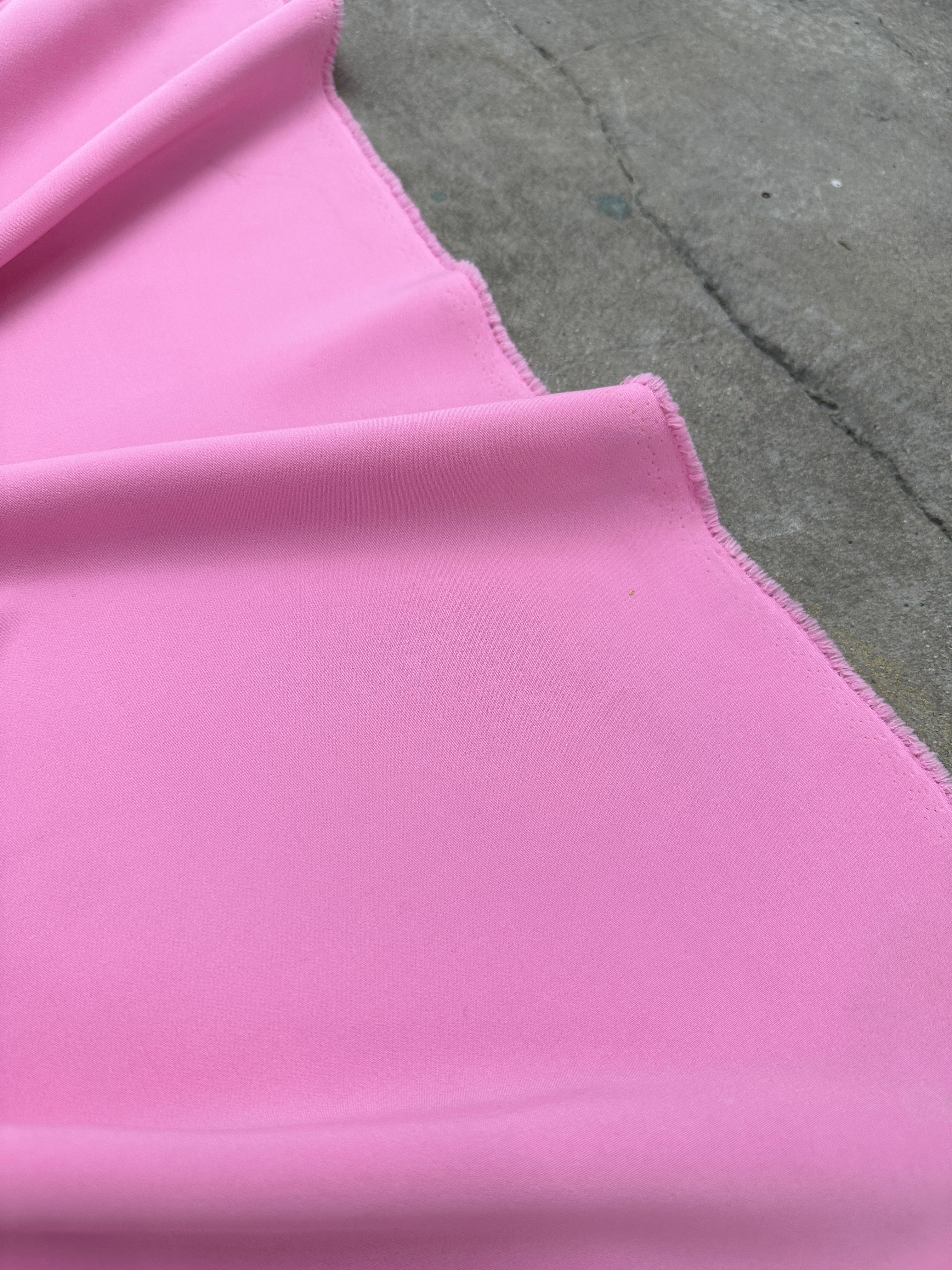 crepe and gabardine, Baby Pink Stretch Crepe Fabric, Princess Pink Moss Crepe Fabric By yard, Pink 4ply crepe, Baby Pink Spandex Fabric, Baby Pink Stretch Twill, gabardine for woman, fabric on sale, discounted fabric, gabardine on sale, buy fabric online