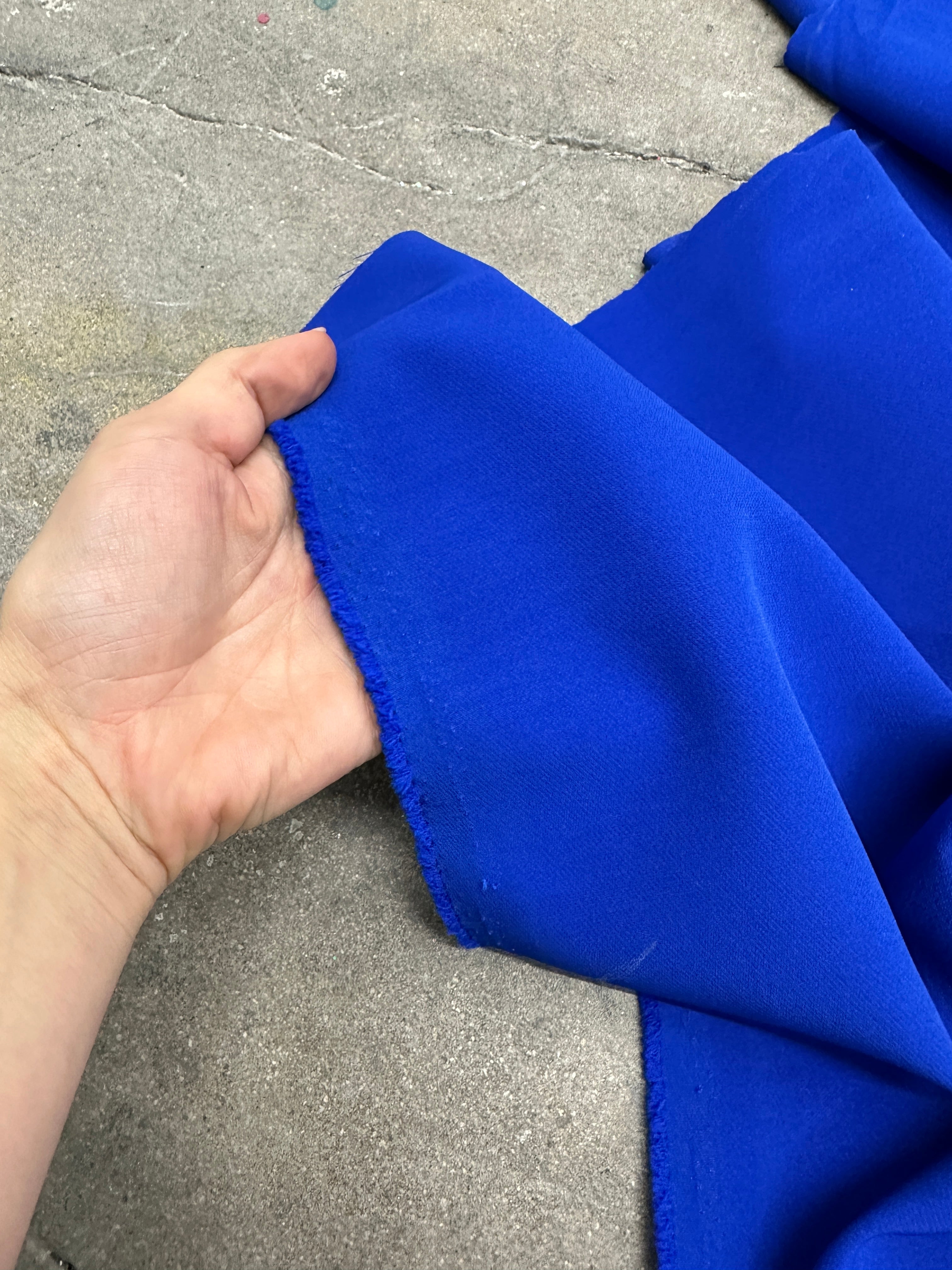 royal blue fabric, light blue crepe, dark blue crepe, crepe for woman, polyester crepe material, Royal Blue Stretch Crepe, crepe fabric by the yard, bridal crepe, crepe clothing material, crepe on sale, bridal fabric, crepe on sale, stretch crepe, crepe for dress		