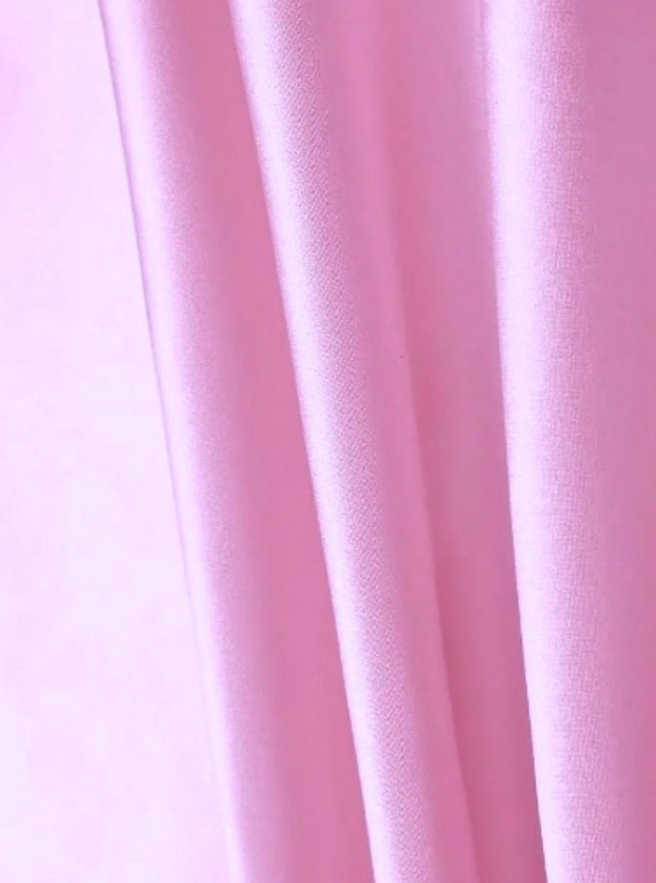 Silk Crepe Backed Satin Baby Pink - James Hare