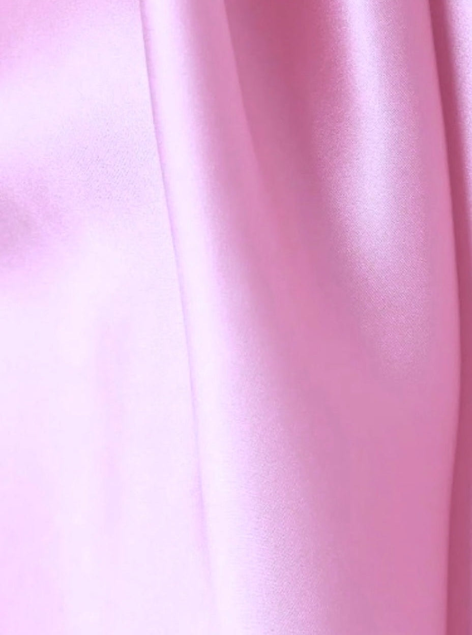 baby pink silky stretch satin, light pink silky stretch satin, pink silky stretch satin, silky stretch satin for woman, silky stretch satin for bride, silky stretch satin on discount, silky stretch satin on sale, best quality silky stretch satin