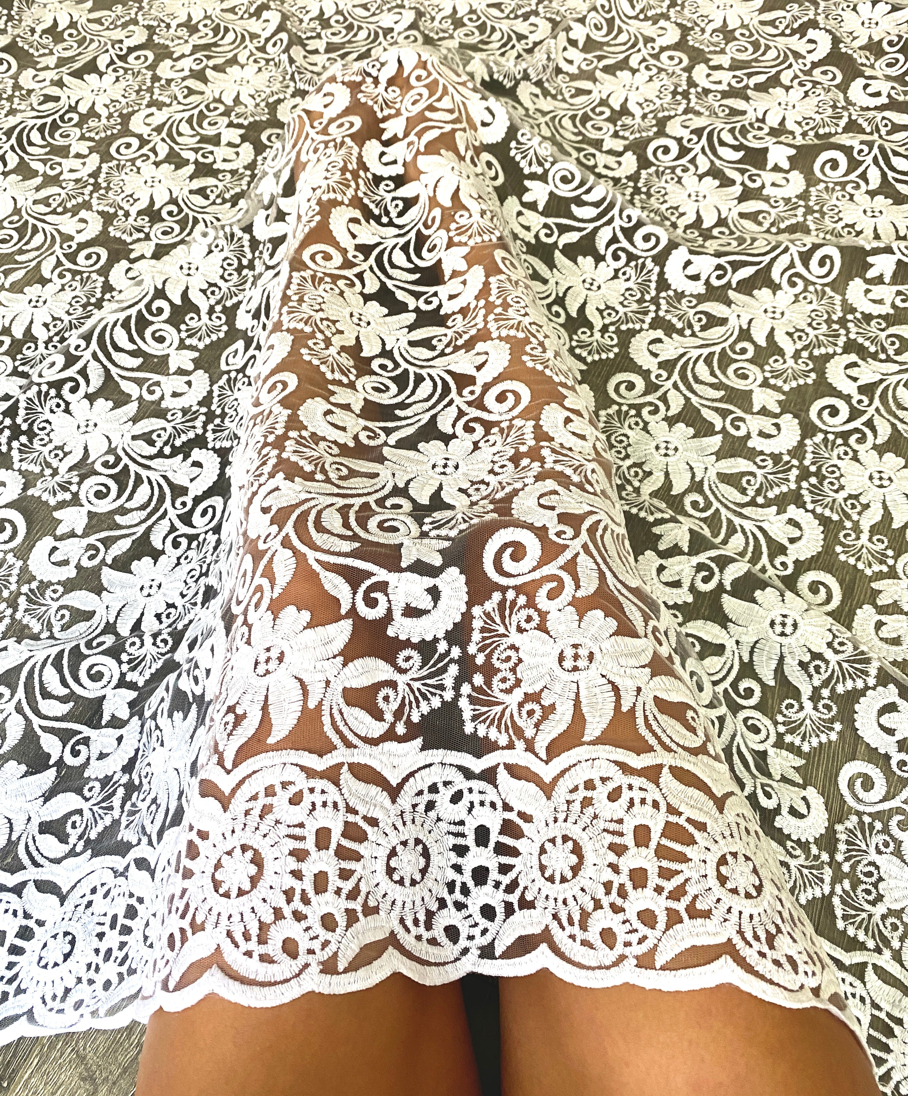 white Embroidered Lace, multicolor Embroidered Lace, embroidered Lace, Embroidered Lace for woman, Embroidered Lace for bride, Embroidered Lace in low price, Embroidered Lace on sale, premium Embroidered Lace