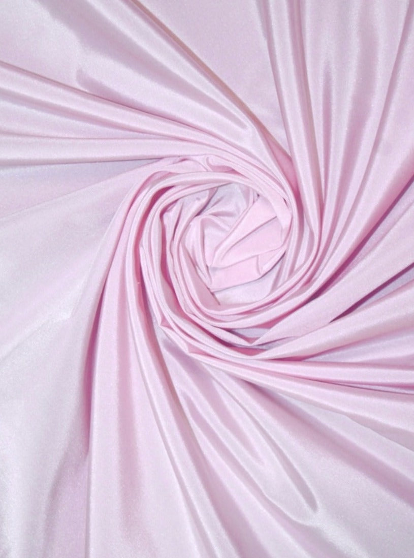 baby pink Stretch Taffeta Fabric ,pink taffeta For dress, Lustrous Fabric By the Yard, taffeta for woman, taffeta for bride, taffeta for party wear, vibrant taffeta colors, taffeta on sale, taffeta on discount