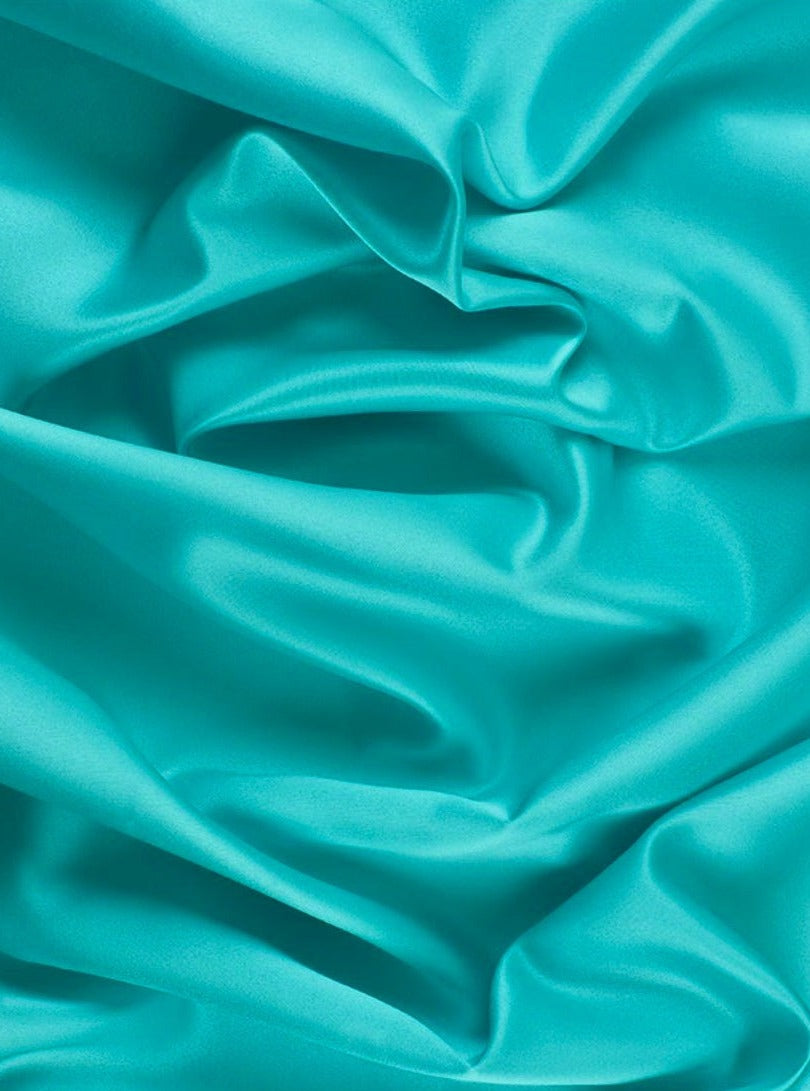 Reverie Blue Satin Fabric, Silky Satin Fabric Blue, Bridal Satin Medium Weight, Satin for gown, Shiny Satin, Reverie Blue Silk by the yard, blue satin for woman, blue bridal dress, fabric for woman on discounted, cheap fabrics, buy satin online, premium satin, luxury satin