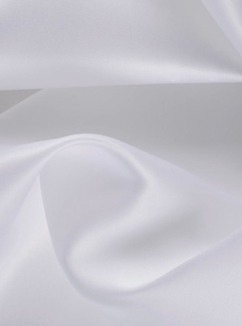 White Satin Fabric, Silky Satin Fabric White, Bridal Satin Medium Weight, Satin for gown, Shiny Satin, White Silk by the yard, White satin for woman, best quality satin, satin for woman, white color fabric, buy satin online, cheap satin, discounted satin, satin on sale, fabric on sale