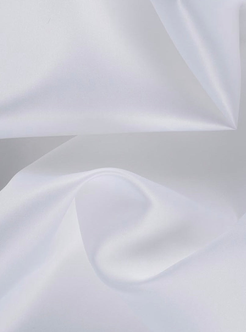 White Satin Fabric, Silky Satin Fabric White, Bridal Satin Medium Weight, Satin for gown, Shiny Satin, White Silk by the yard, White satin for woman, best quality satin, satin for woman, white color fabric, buy satin online, cheap satin, discounted satin, satin on sale, fabric on sale