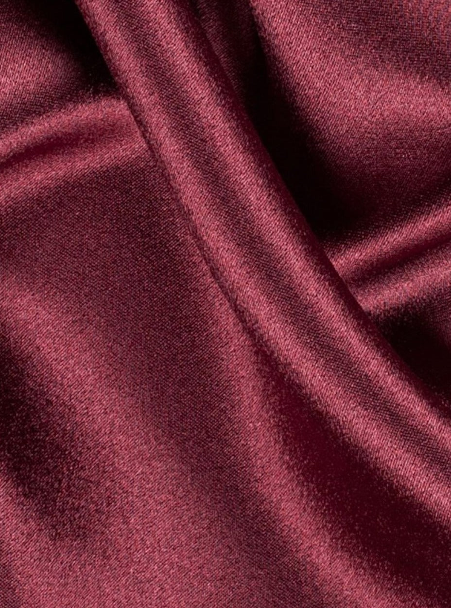 burgundy satin, burgundy stretch satin, burgundy silky smooth satin, burgundy satin for woman, burgundy satin for gown, burgundy satin for home decor, burgundy satin for dresses, satin on sale, satin in low price, best quality satin, buy satin online