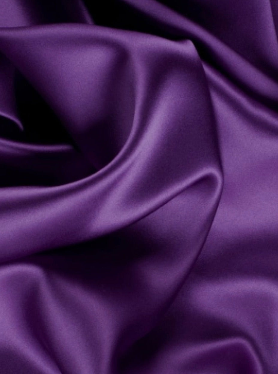  Purple Satin Fabric, Silky Satin Fabric Purple, Bridal Satin Medium Weight, Satin for gown, Shiny Satin, Purple Silk by the yard, purple satin for woman, purple bridal dress, purple satin, best quality satin, premium satin, discounted satin, purple silky shinny fabric, fabric on sale