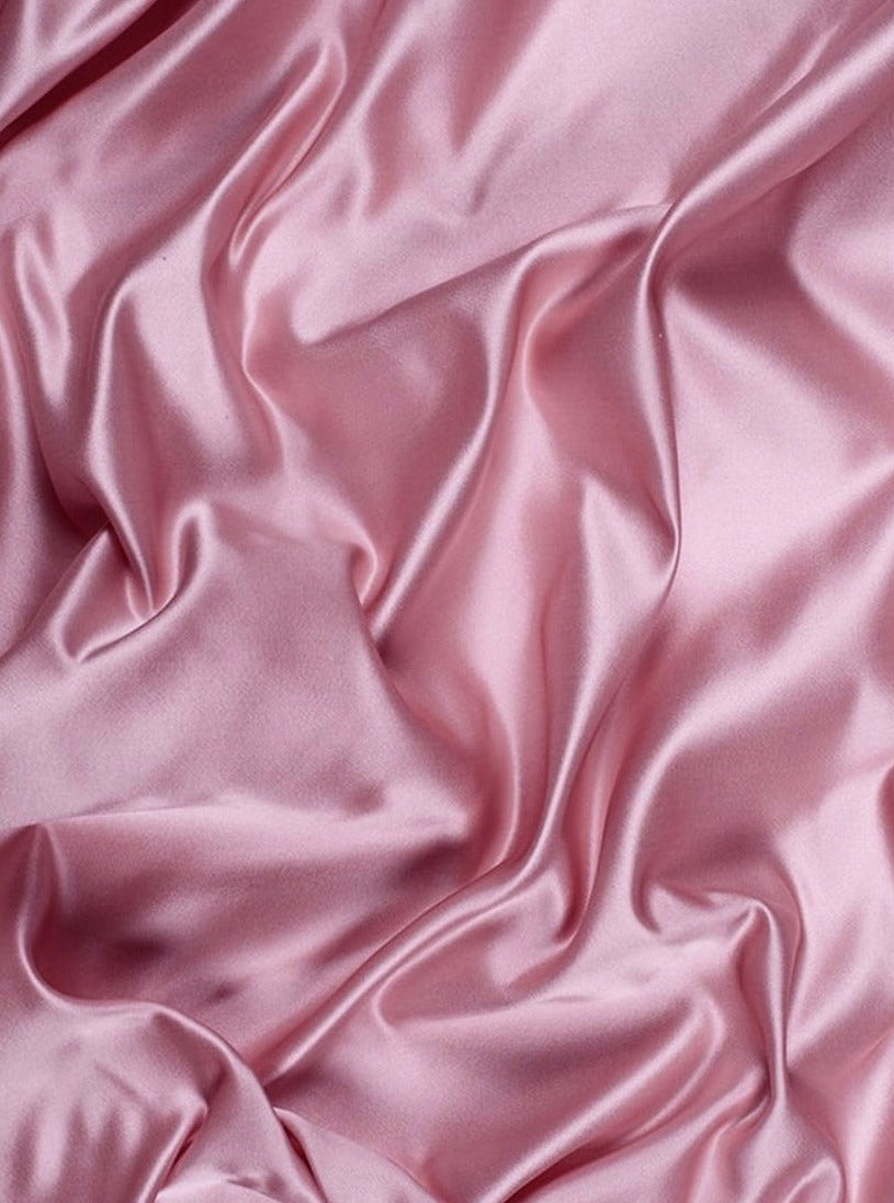  Pink Blush Satin Fabric, Silky Satin Fabric Pink, Bridal Satin Medium Weight, Satin for gown, Shiny Satin, Pink Silk by the yard, pink bridal dress, pink dress for woman, pink premium dress, pink party dress, pink satin pajama, light pink fabric, fabric on sale, discounted fabric, buy fabric online, best garments store