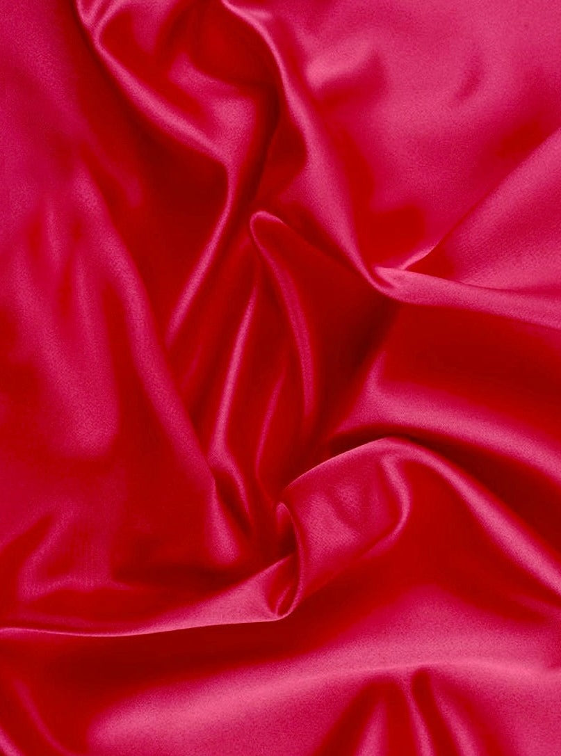  Red Satin Fabric, Silky Satin Fabric Red, Bridal Satin Medium Weight, Satin for gown, Shiny Satin, Red Silk by the yard, red fabric, red bridal dress, red color fabric for woman, discounted fabric, buy fabric online, best quality satin, kiki textile, cheap fabrics