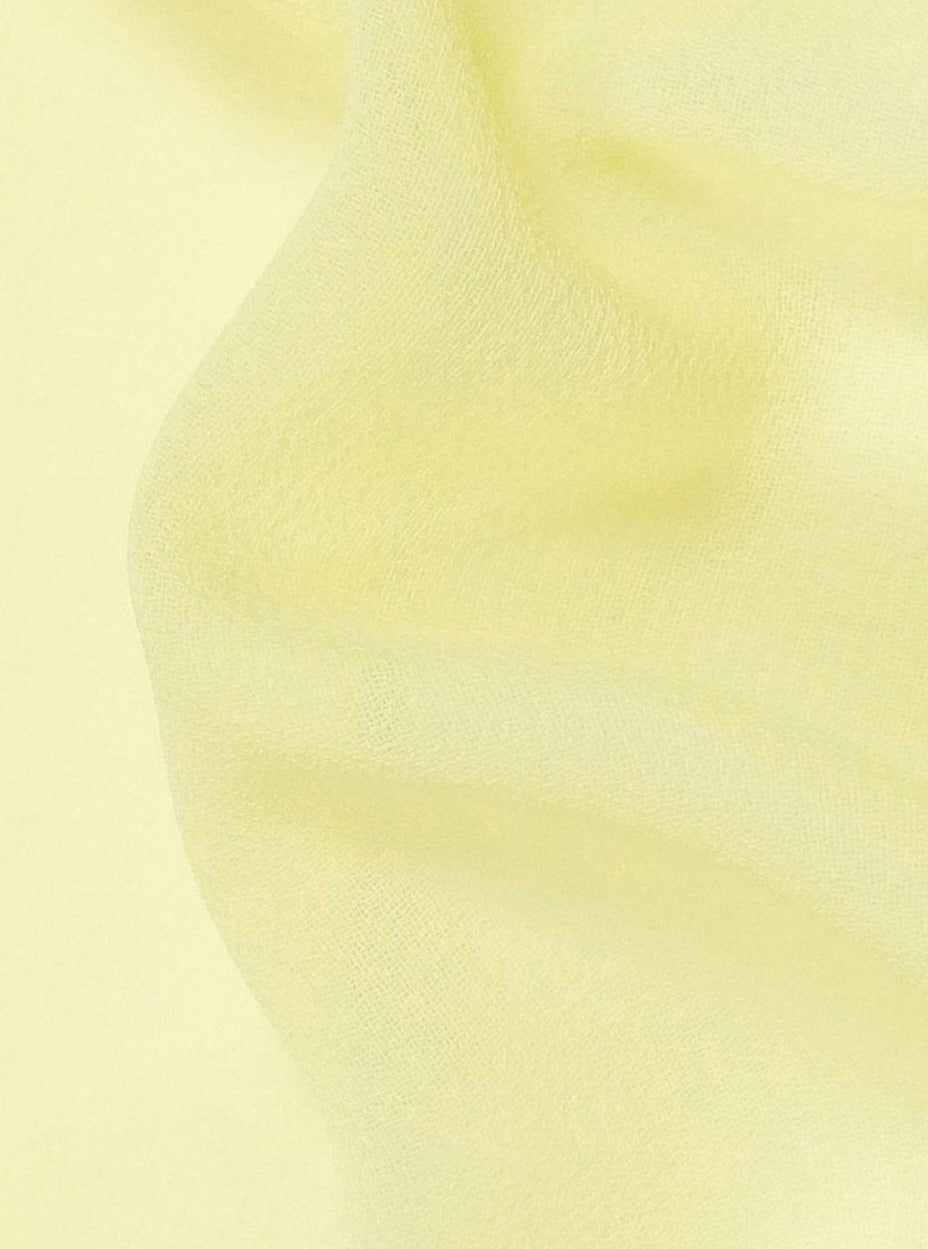 pale yellow chiffon, yellow chiffon, light yellow chiffon, dark yellow chiffon, chiffon for woman, chiffon for bride, premium chiffon, chiffon in low price, chiffon for party wear, chiffon for gown
