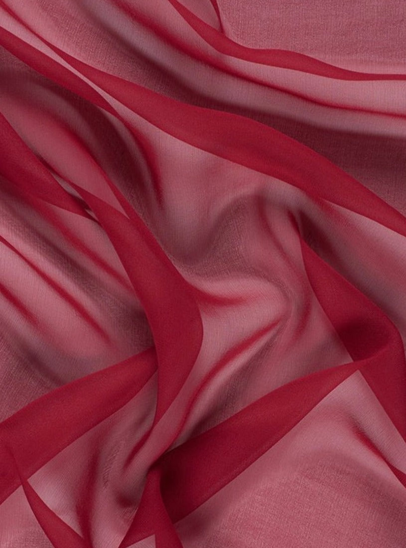 Chilli peper chiffon, dark red chiffon, light red chiffon, red chiffon, chiffon for woman, chiffon for bride, premium chiffon, chiffon in low price, chiffon for party wear, chiffon for gown