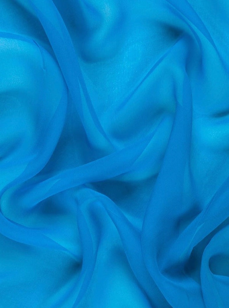 Turquoise chiffon, blue chiffon, aqua blue chiffon, sky blue chiffon, chiffon for woman, chiffon for bride, premium chiffon, chiffon in low price, chiffon for party wear, chiffon for gown