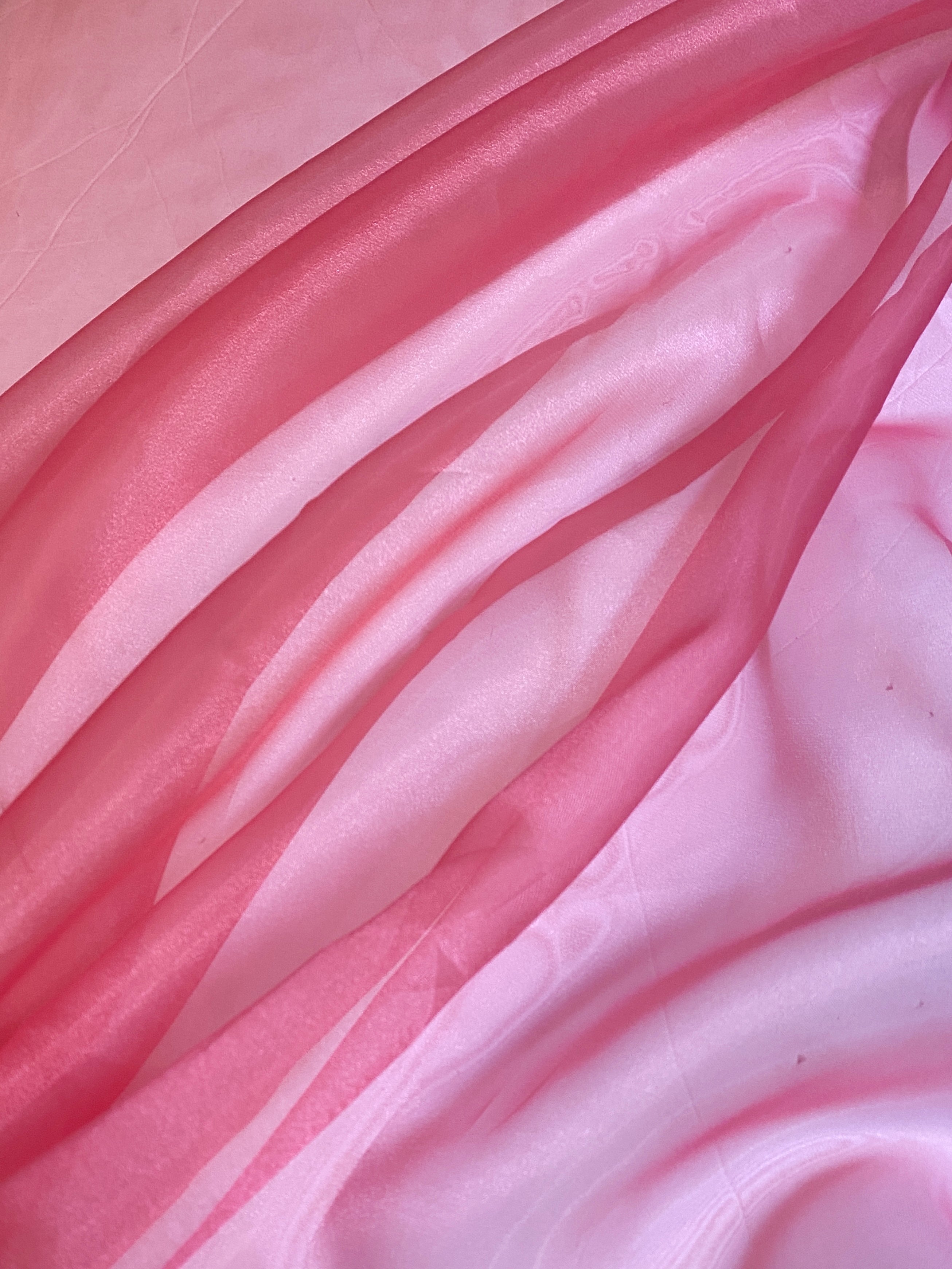 salmon Crystal Organza, pink Crystal Organza for woman, coral Crystal Organza, rose pink Crystal Organza, Crystal Organza in low price, Crystal Organza for bride, Crystal Organza for party wear, premium Crystal Organza, Crystal Organza in low price