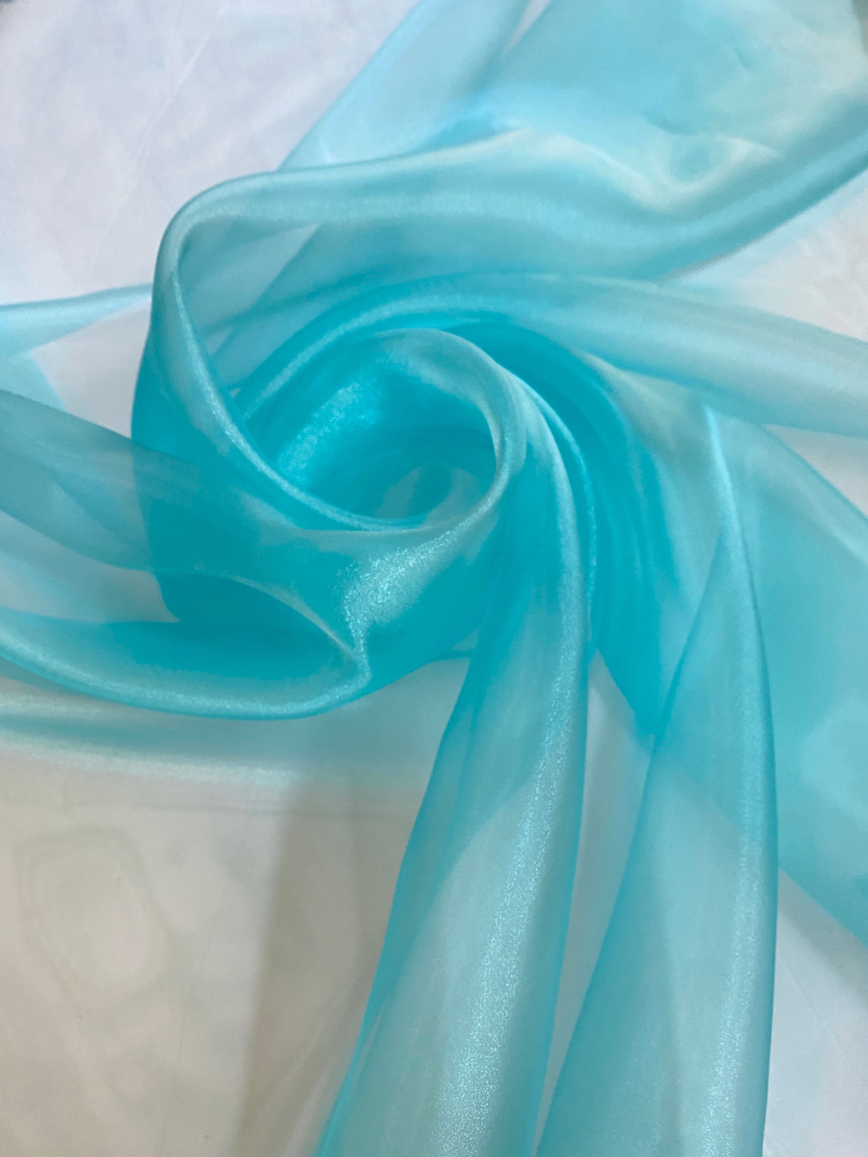Turquoise Crystal Organza, light blue Crystal Organza for woman, sky blue Crystal Organza, blue Crystal Organza, Crystal Organza in low price, Crystal Organza for bride, Crystal Organza for party wear, premium Crystal Organza, Crystal Organza in low price