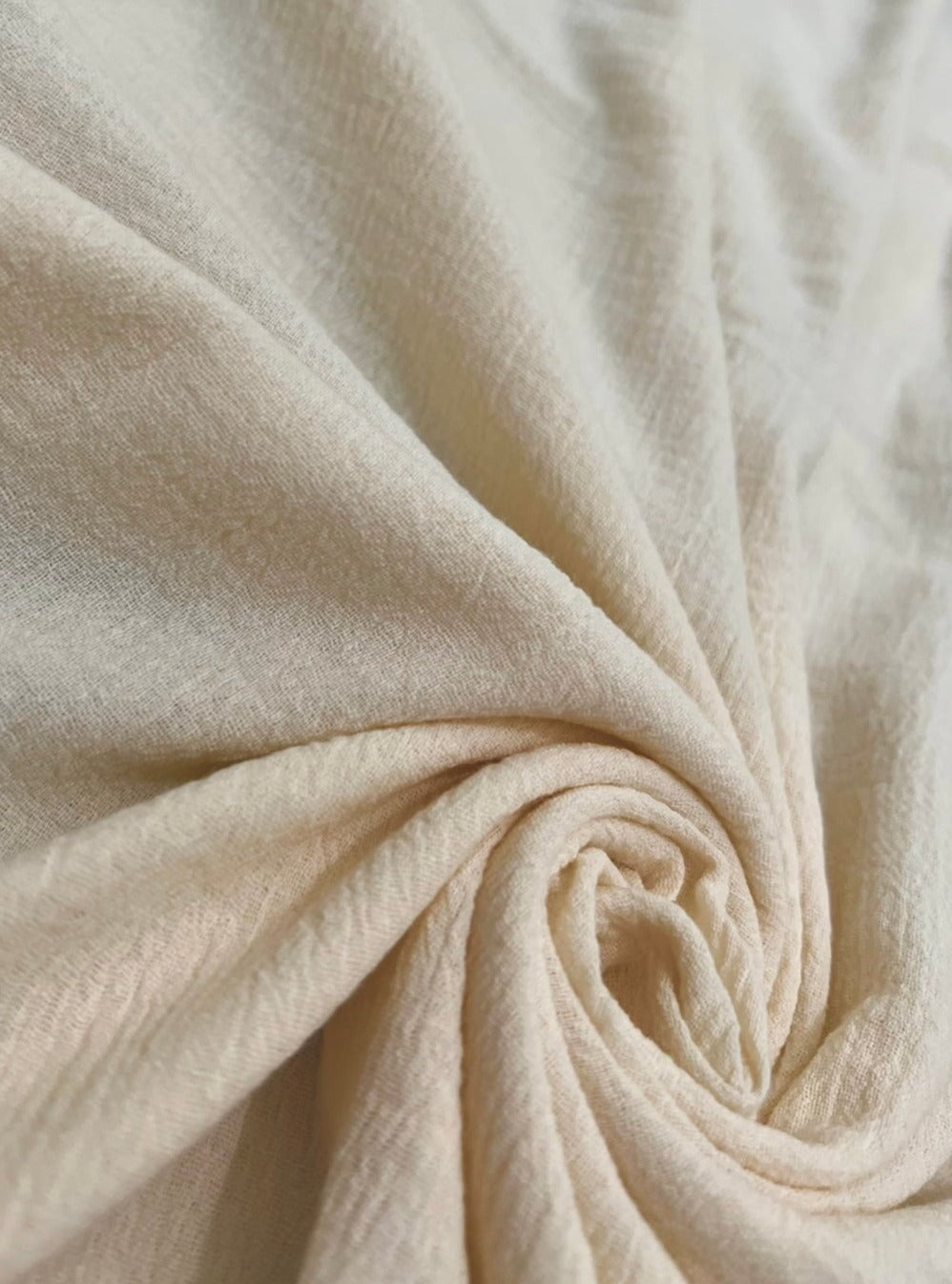 ivory Cotton Gauze, cotton gauze fabric, off white gauze fabric, light gray gauze, cotton for woman, double gauze cheap, coton gauze for bride, cotton gauze in low price