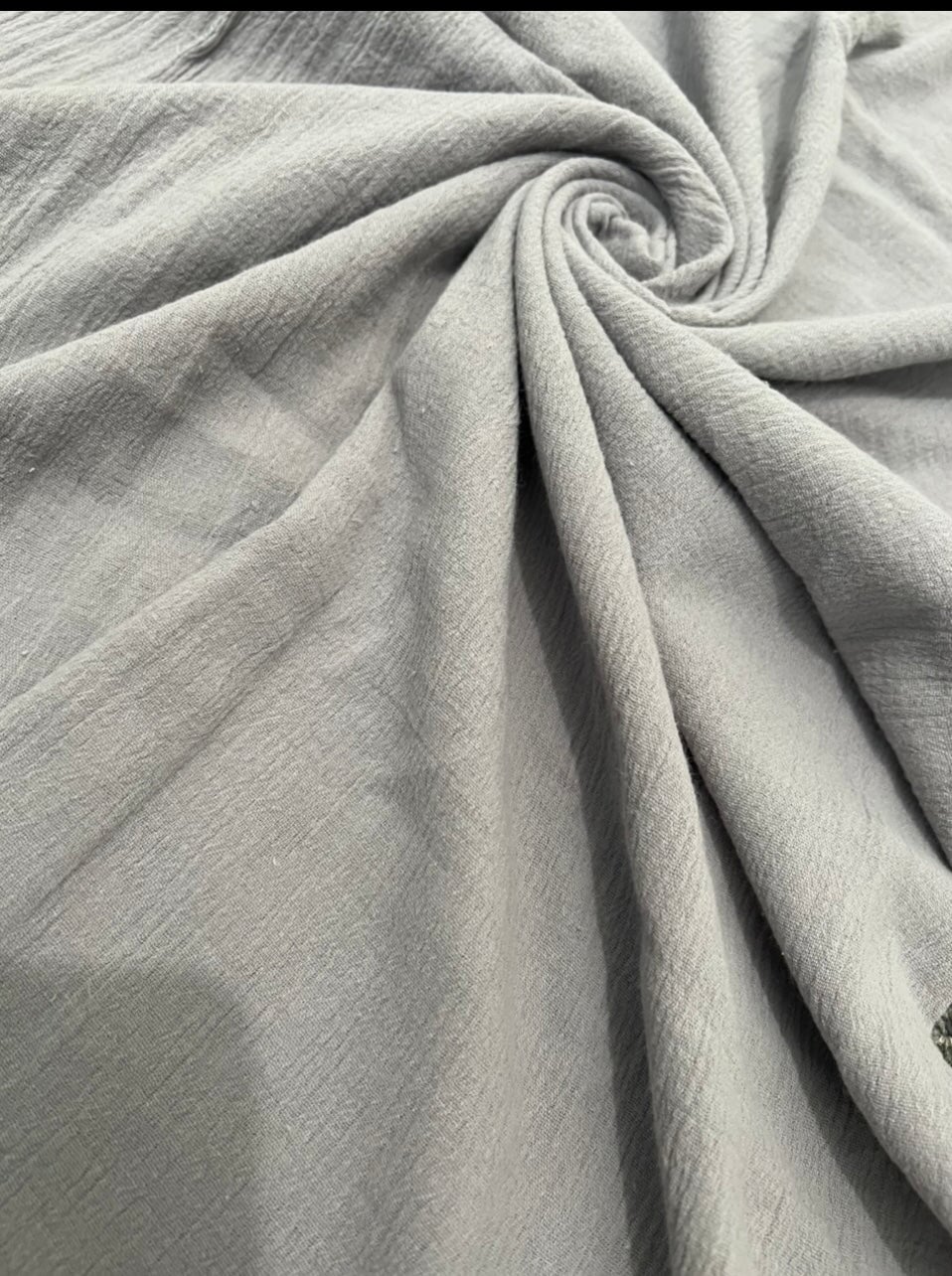 light gray Cotton Gauze, cotton gauze fabric, gray gauze fabric, dark gray gauze, cotton for woman, double gauze cheap, coton gauze for bride, cotton gauze in low price